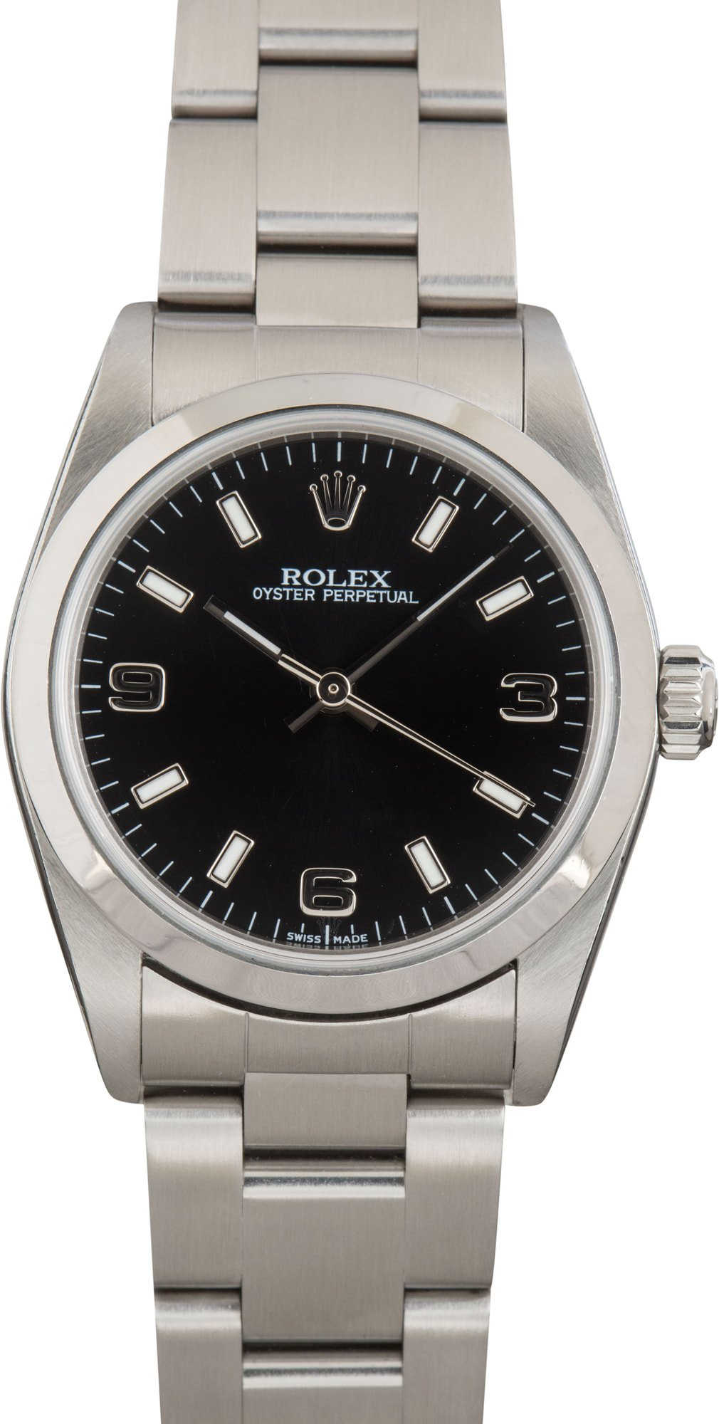 Rolex Oyster Perpetual 31 Ref 77080 Black Dial
