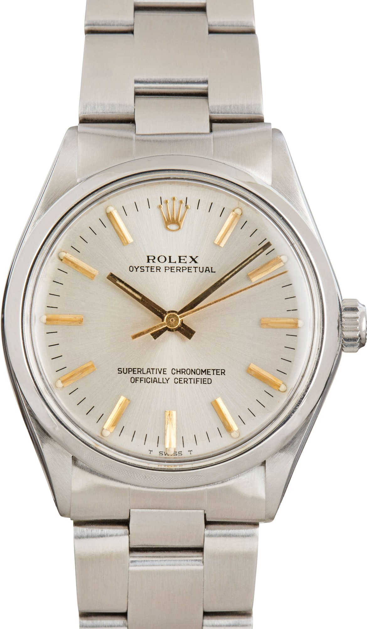 Rolex Oyster Perpetual 34 Ref 1002 Stainless Steel