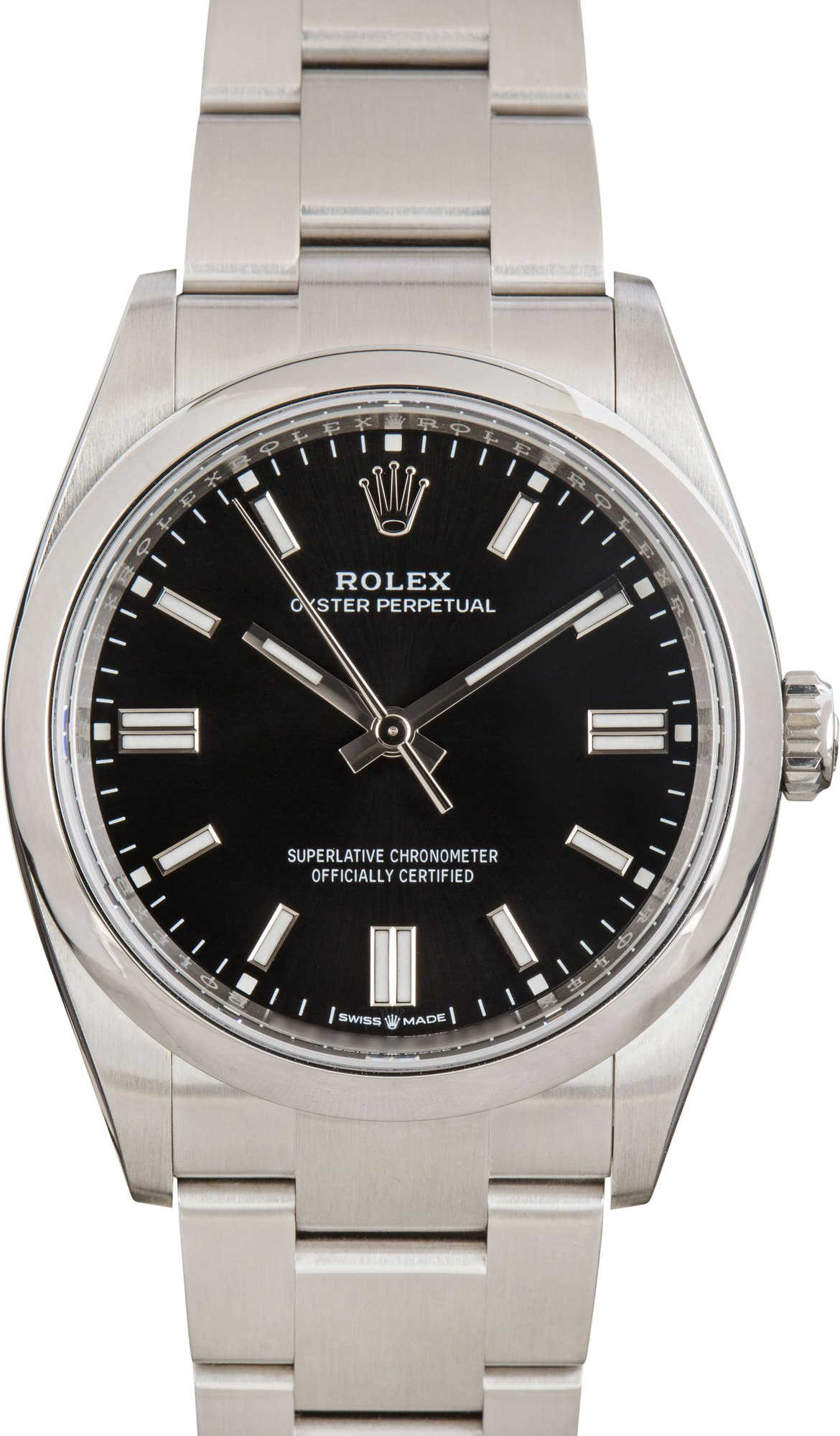 Rolex Oyster Perpetual Ref 126000 Black Dial