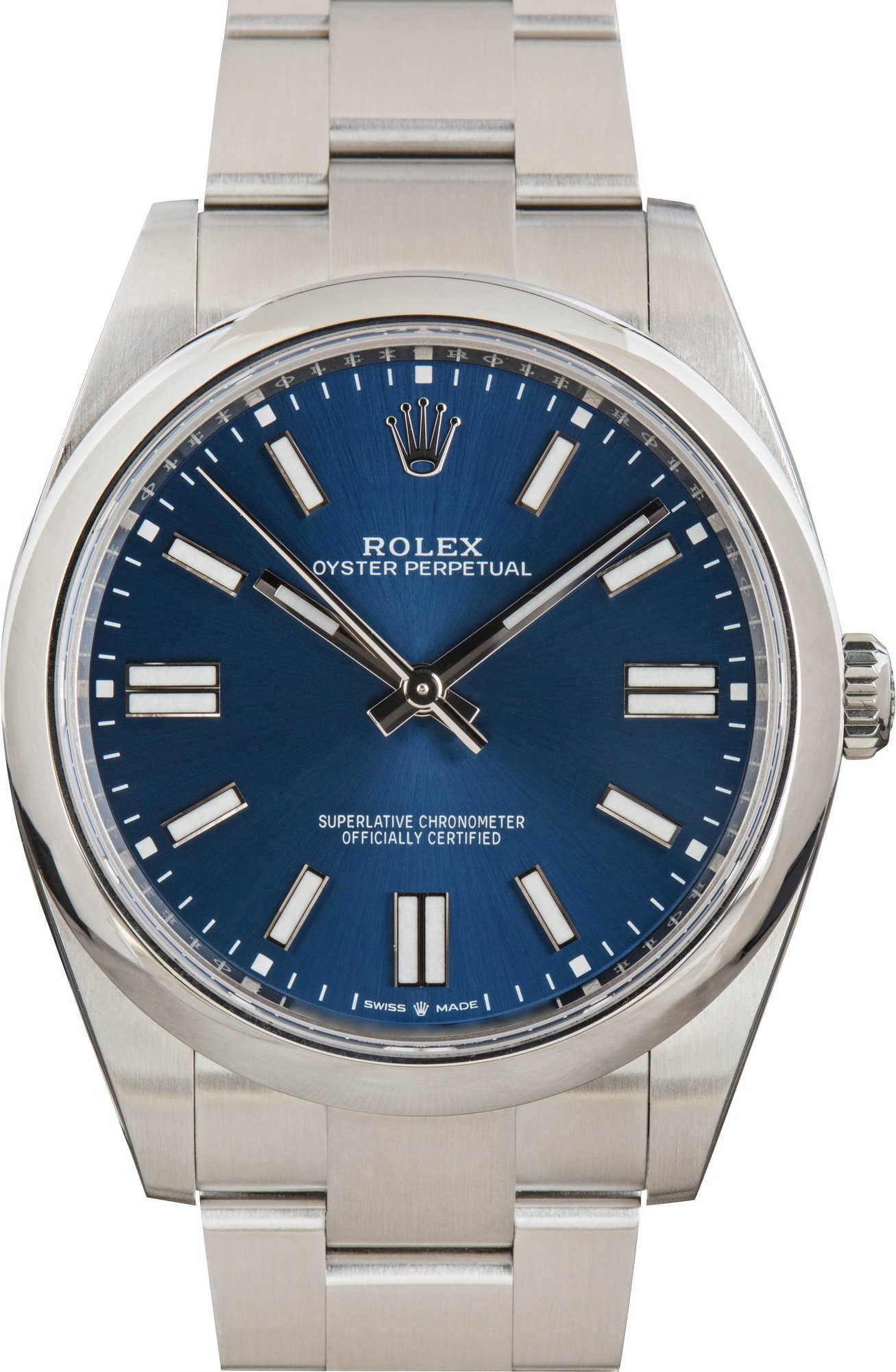 Rolex Oyster Perpetual 41 Ref 124300 Blue Dial