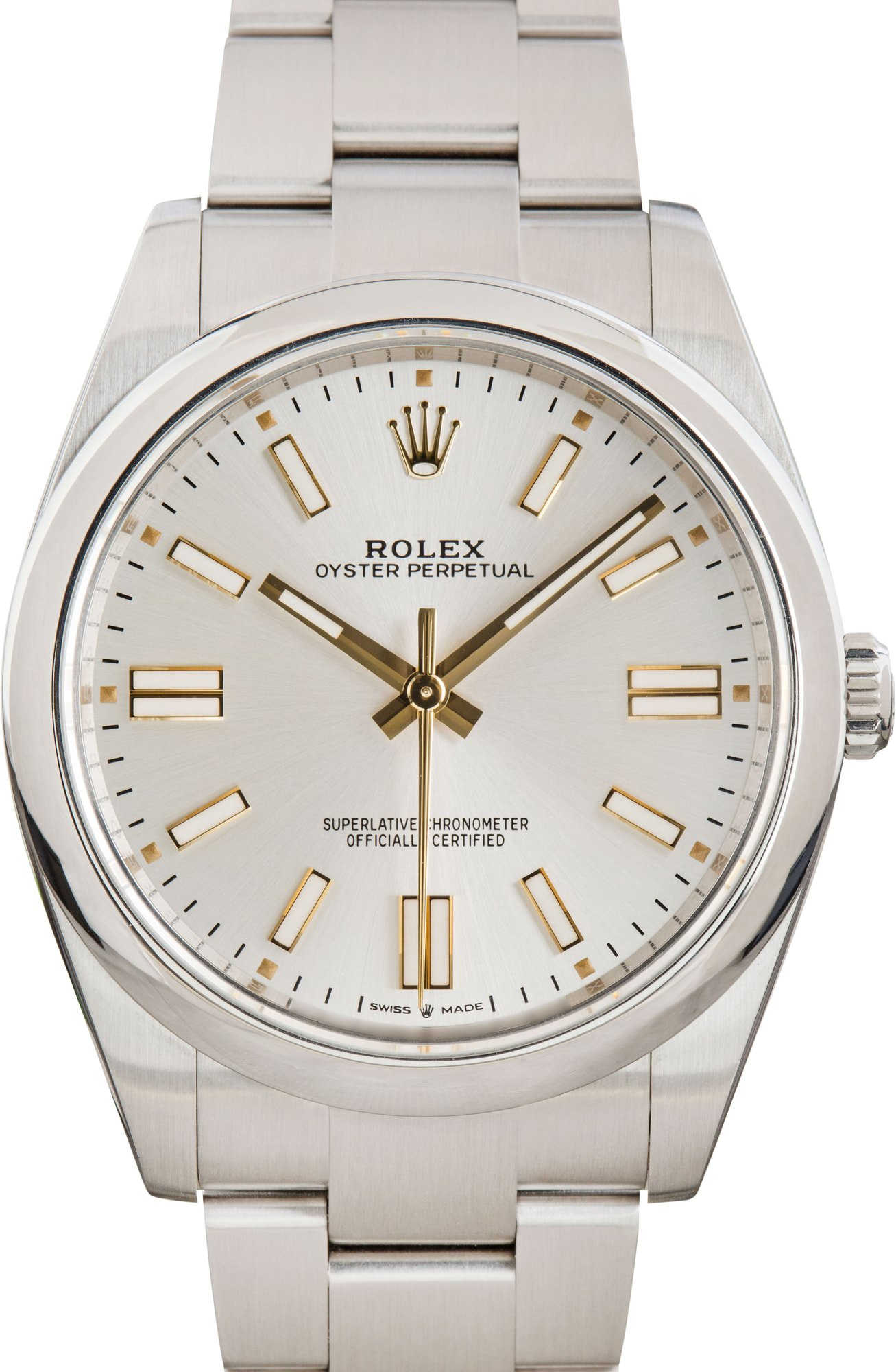 Rolex Oyster Perpetual 124300 Silver Dial