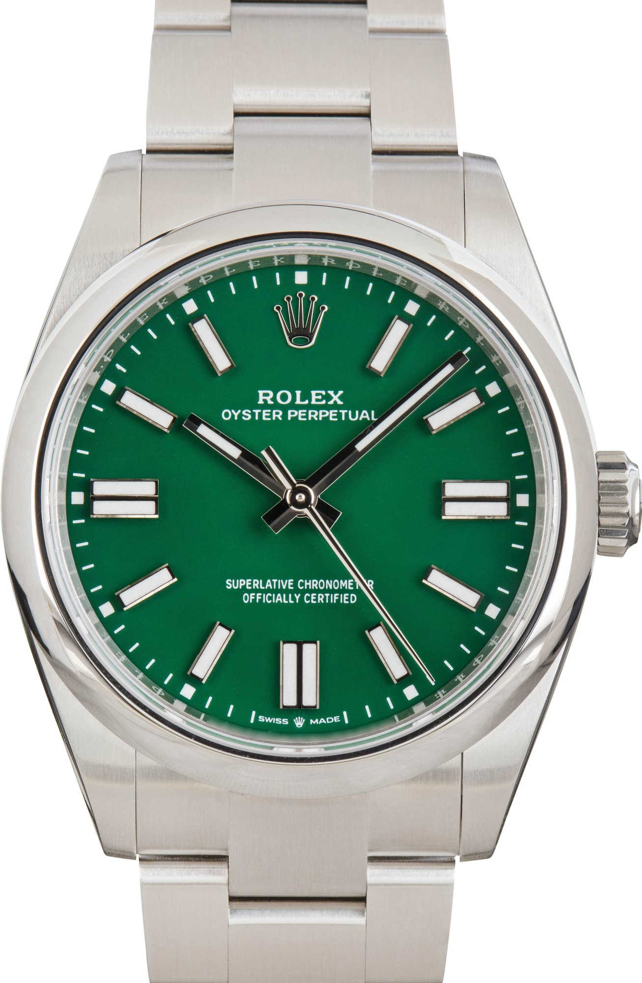 Rolex Oyster Perpetual 41 134300 Green Dial