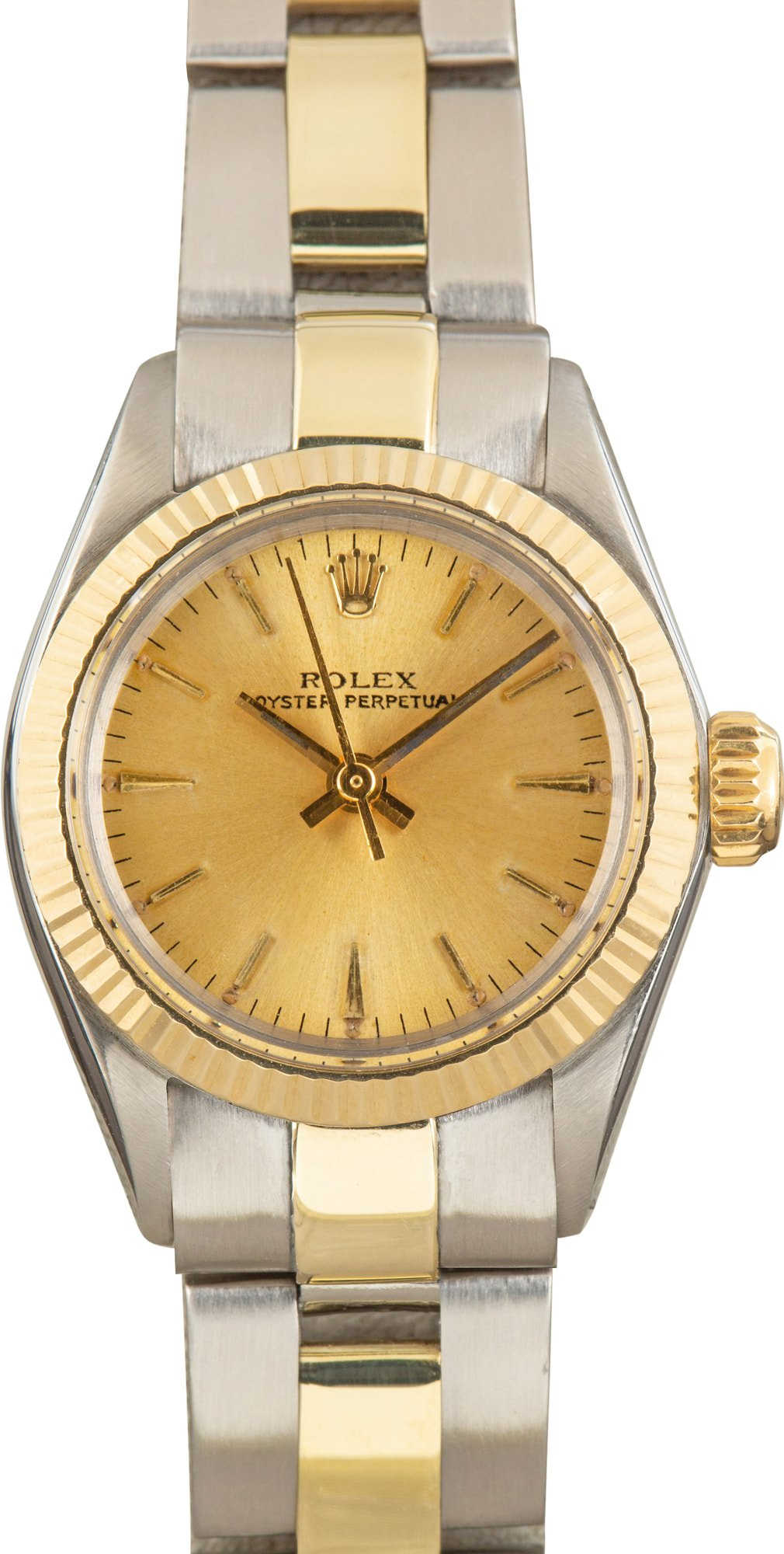 ROLEX Oyster Perpetual k18 金無垢6618 Buy Used Rolex Oyster Perpetual 6618 | Bob's Watches - Sku: 182857