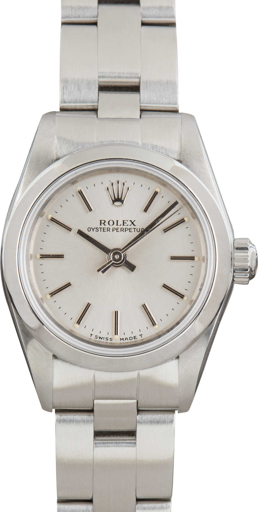 Rolex Oyster Perpetual 67180 Silver Dial