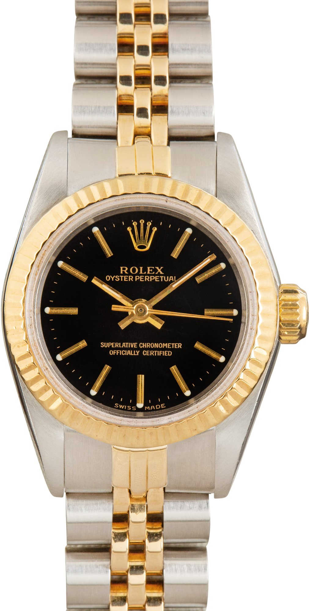Rolex Oyster Perpetual 67193 Black Dial