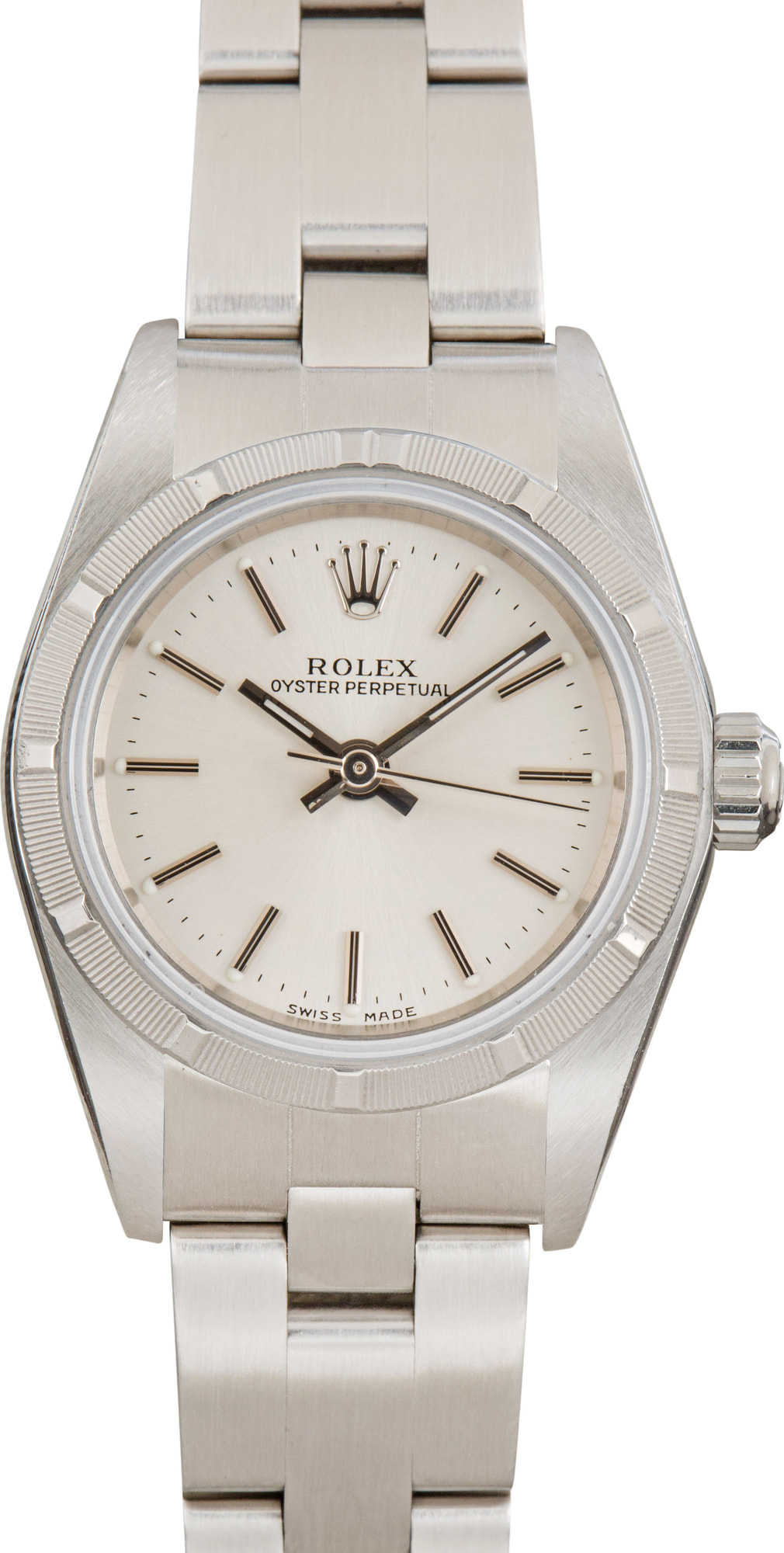 Rolex Oyster Perpetual Ref 76030 Silver Dial