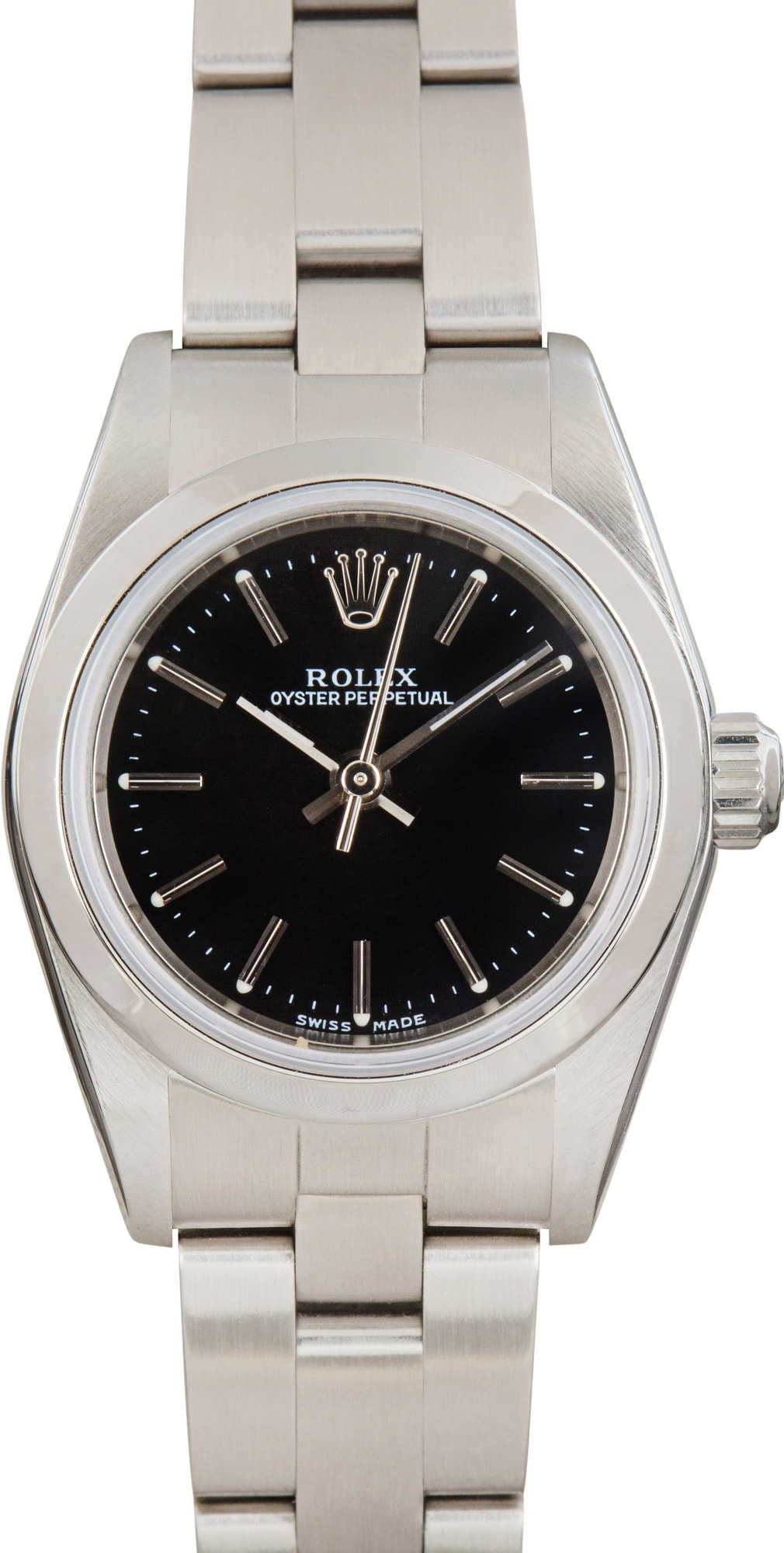 Rolex Oyster Perpetual Ref 76080 Black Dial