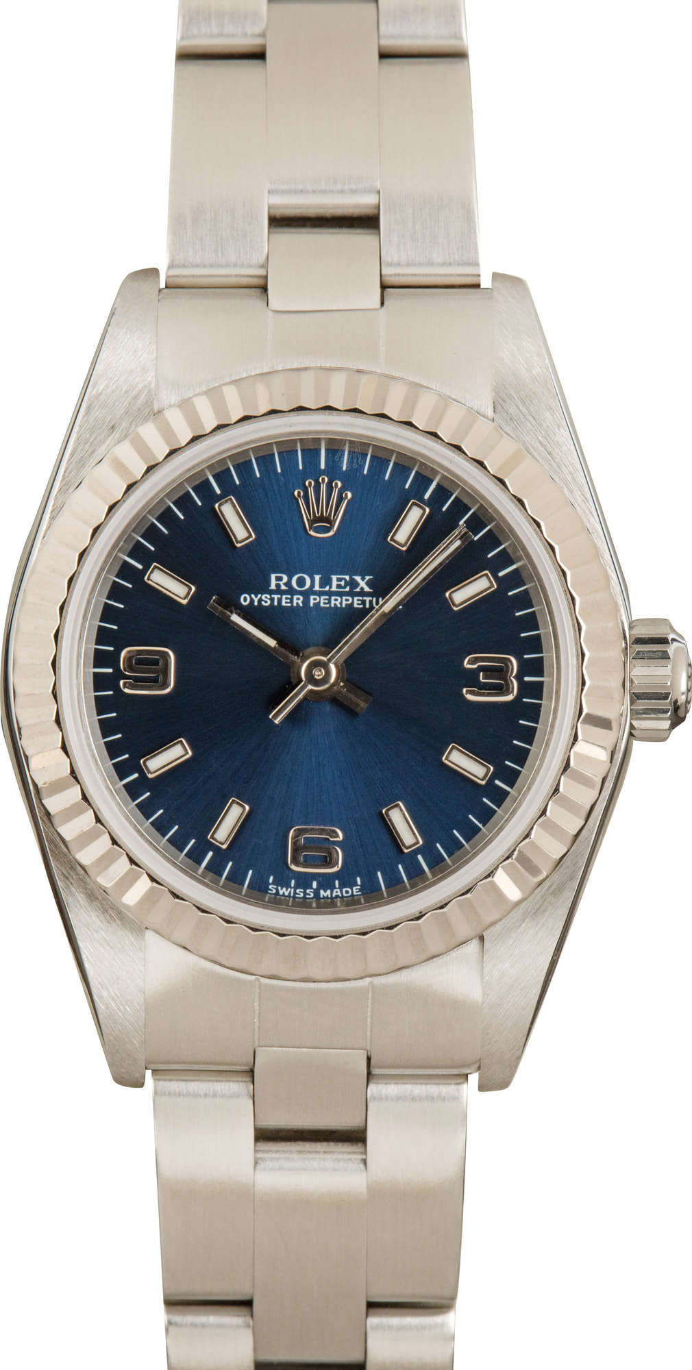 Buy Used Rolex Oyster Perpetual 76094 Bob s Watches Sku 167607