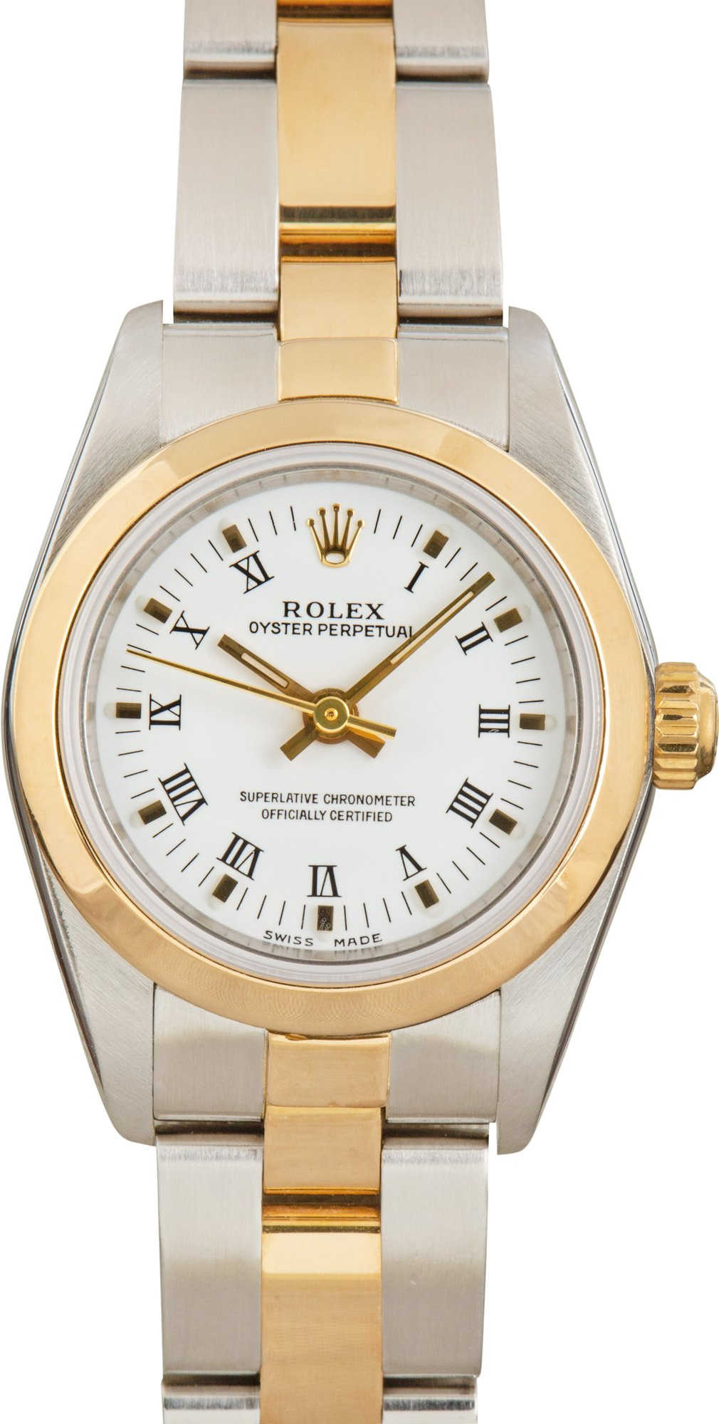 Ladies Rolex Oyster Perpetual 76183 White Dial