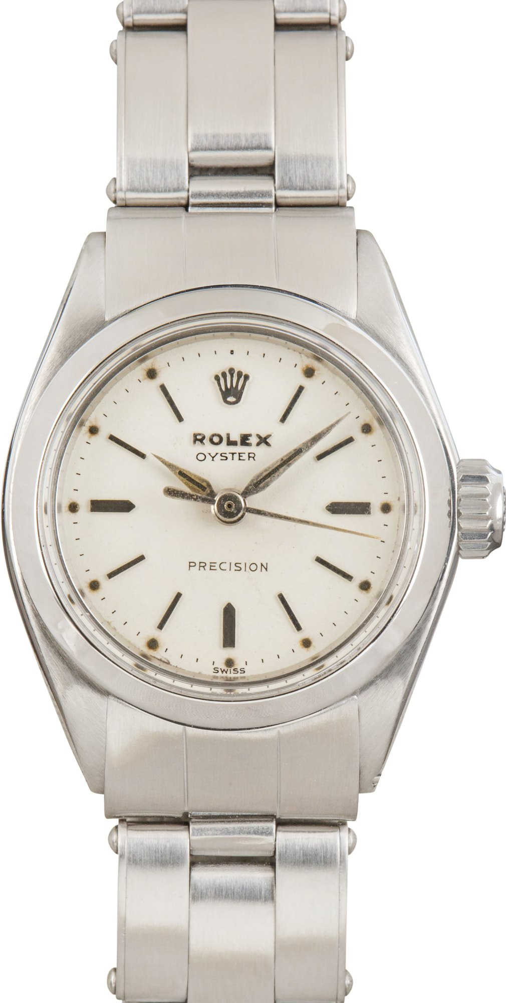 Vintage Rolex Lady Oyster Precision 6410 Stainless Steel