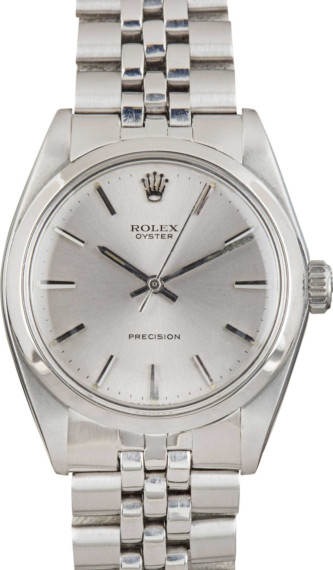 ROLEX Precision 手巻き時計 シルバー　Ref.6426 Buy Used Rolex Oyster Precision 6426 | Bob's Watches - Sku: 174588
