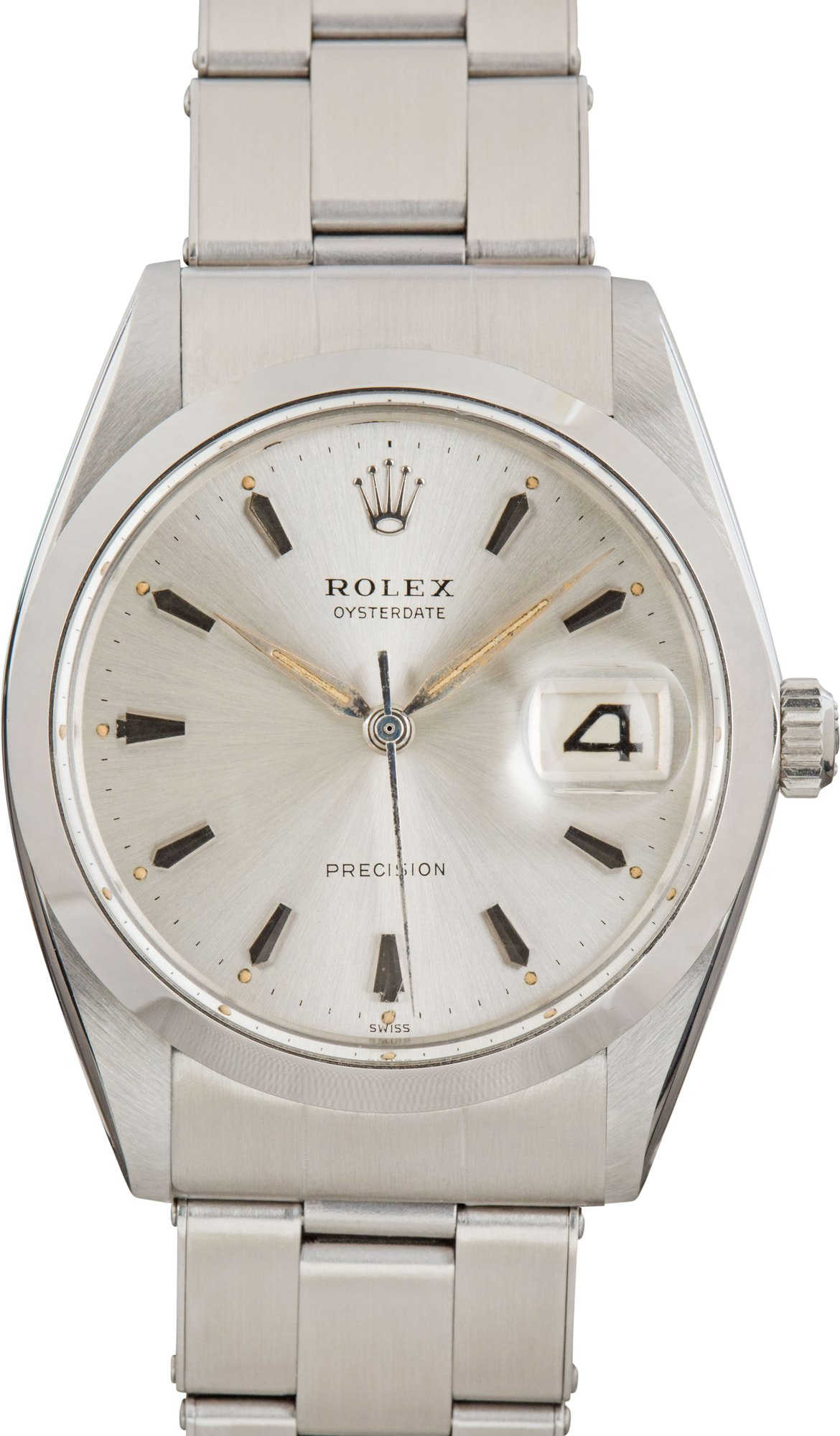 ROLEX OYSTER DATE　Ref6694 Rolex Oysterdate Precision Ref. 6694 'Linen' Dial 1968