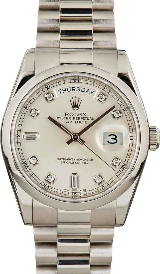 Buy Used Rolex President 118206 | Bob's Watches - Sku: 158538