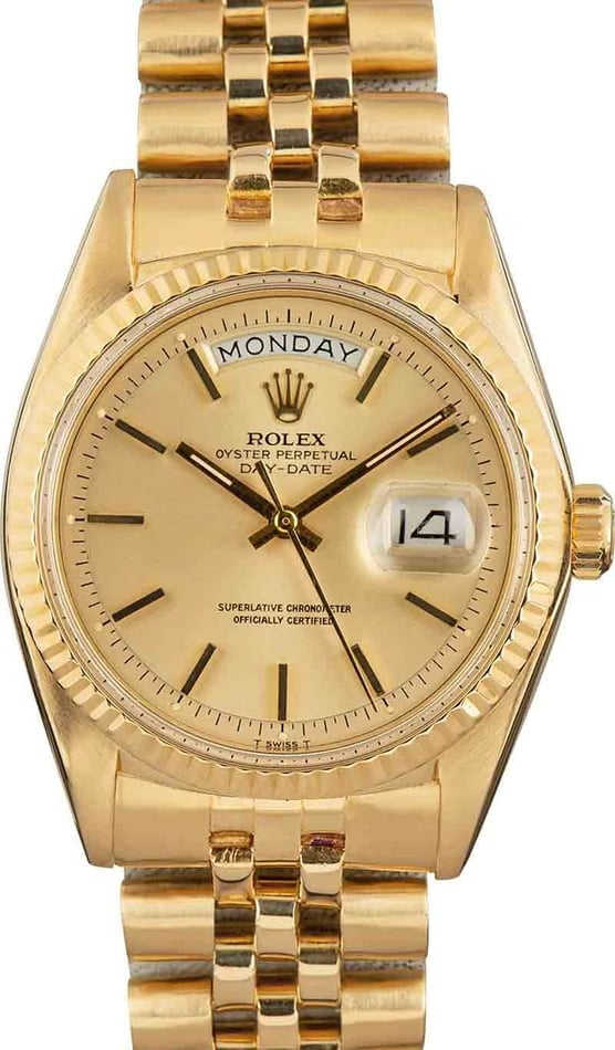 Vintage Rolex Day Date 1803 Champagne