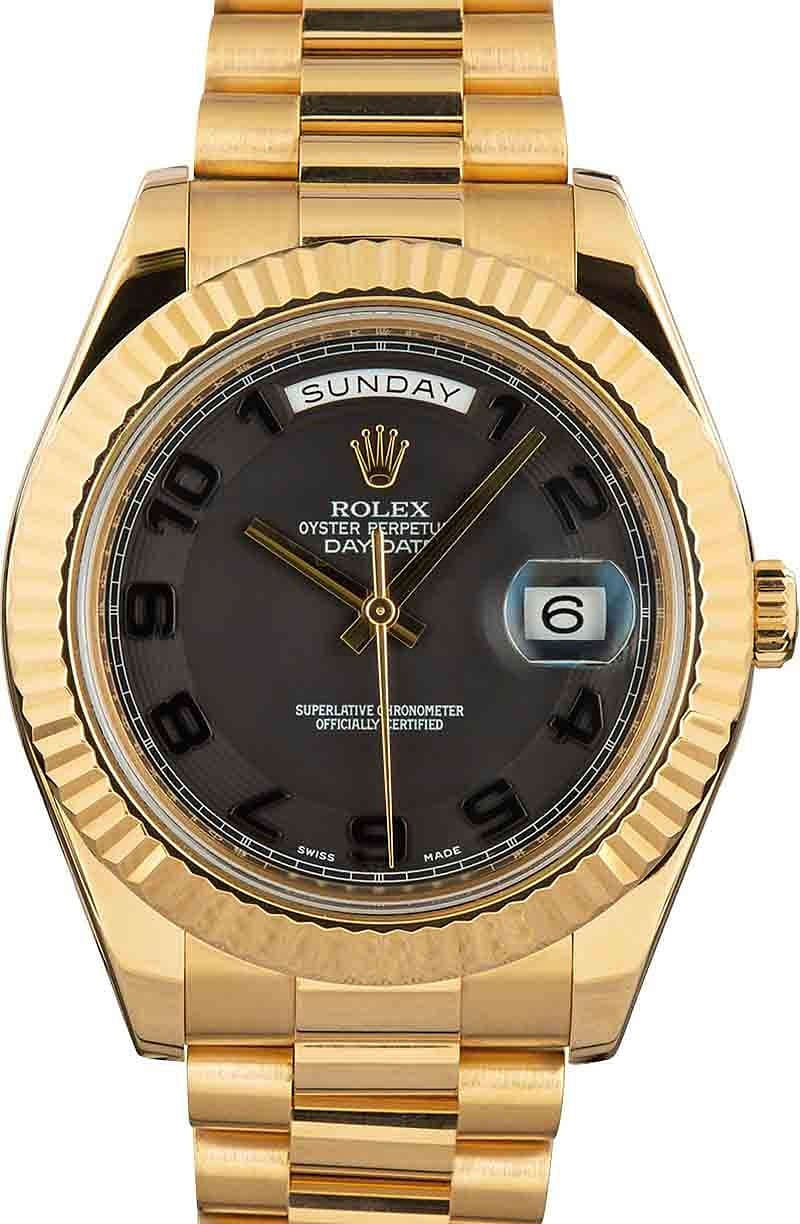 Rolex day date or orders jaune