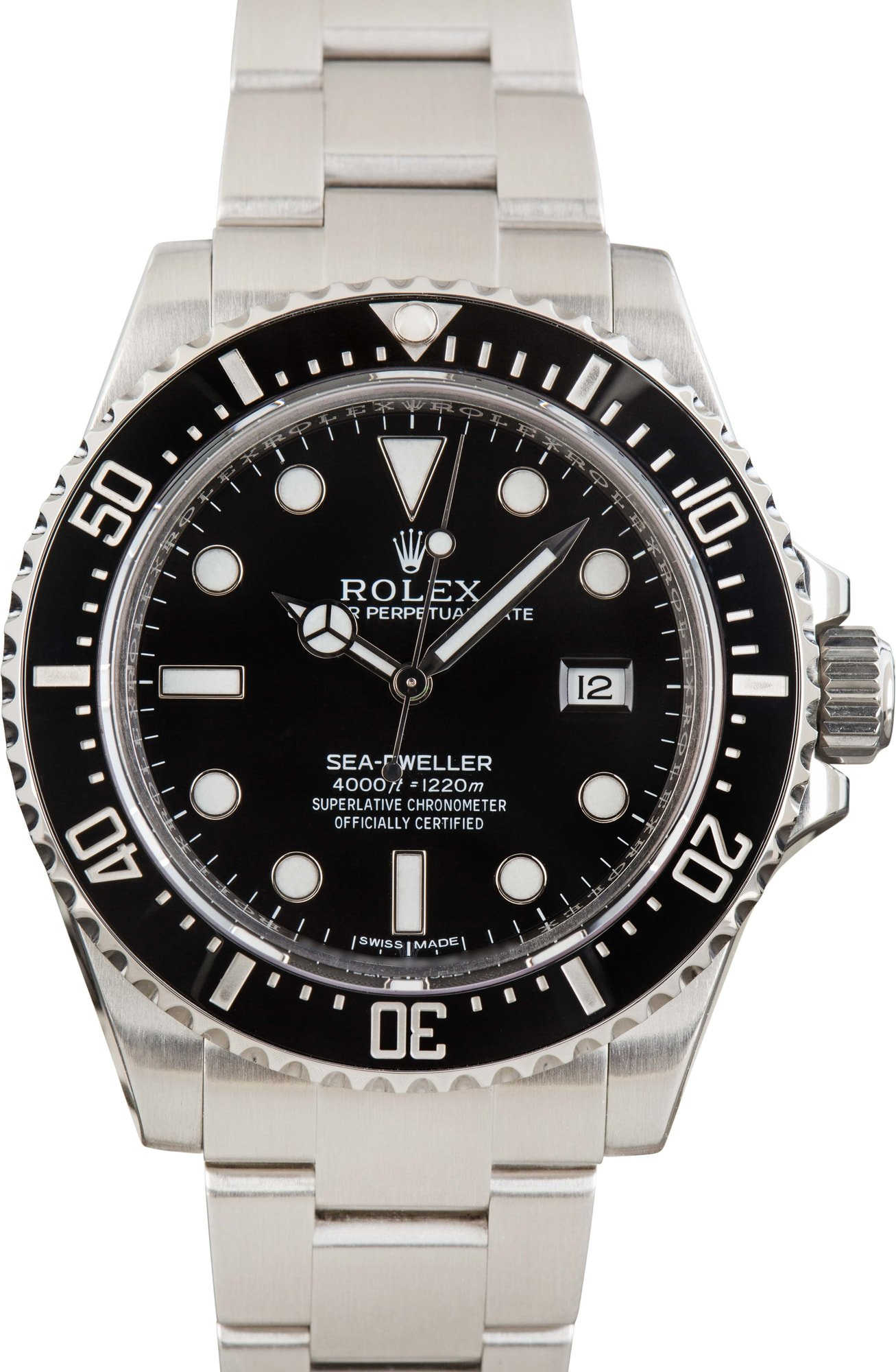 Rolex Sea-Dweller Black Dial 116600 Stainless Steel