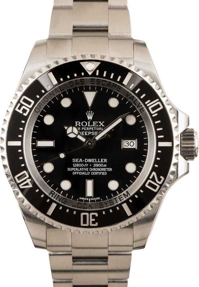 Rolex Deepsea 116660 Black Dial and Bezel