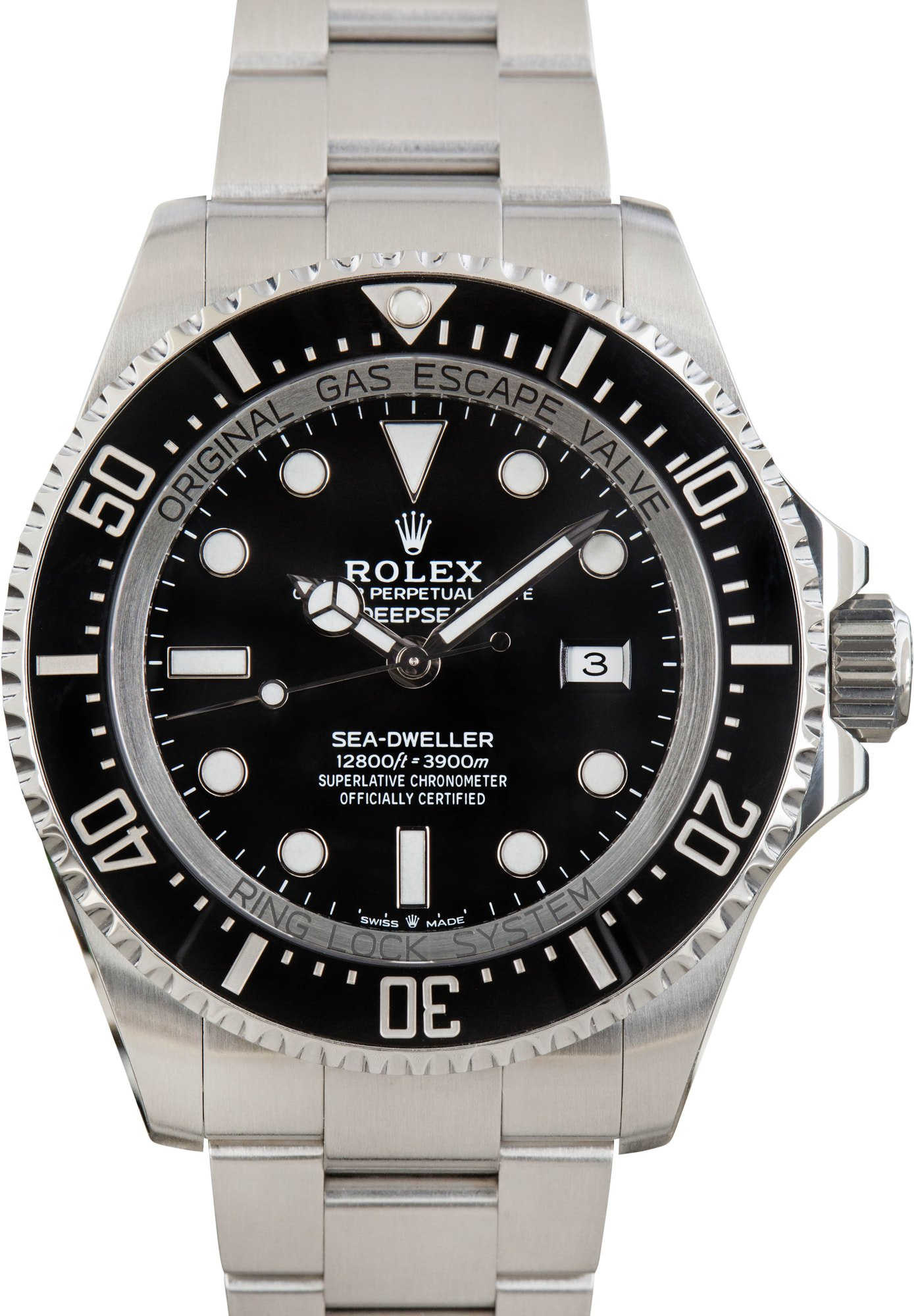 Pre-Owned Rolex Sea-Dweller Ref 126660 Steel Oyster