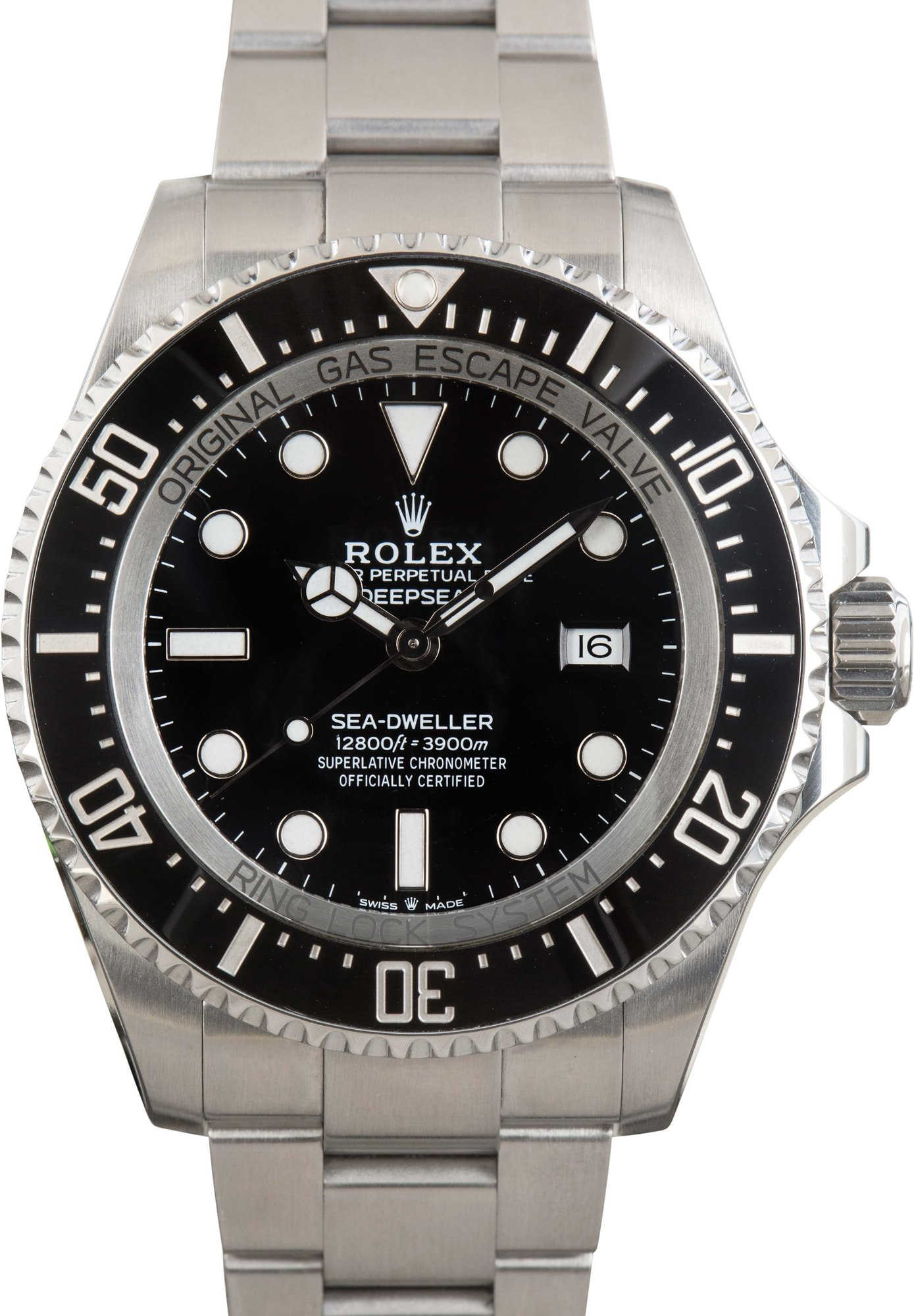 Men's Rolex Sea-Dweller Ref 126660 Black Dial