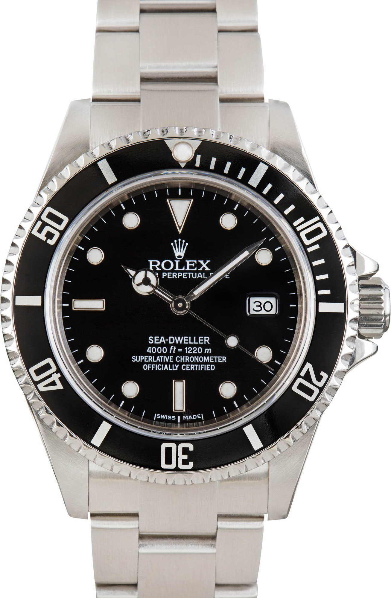 Men's Rolex Sea-Dweller Ref 16600 Black Dial