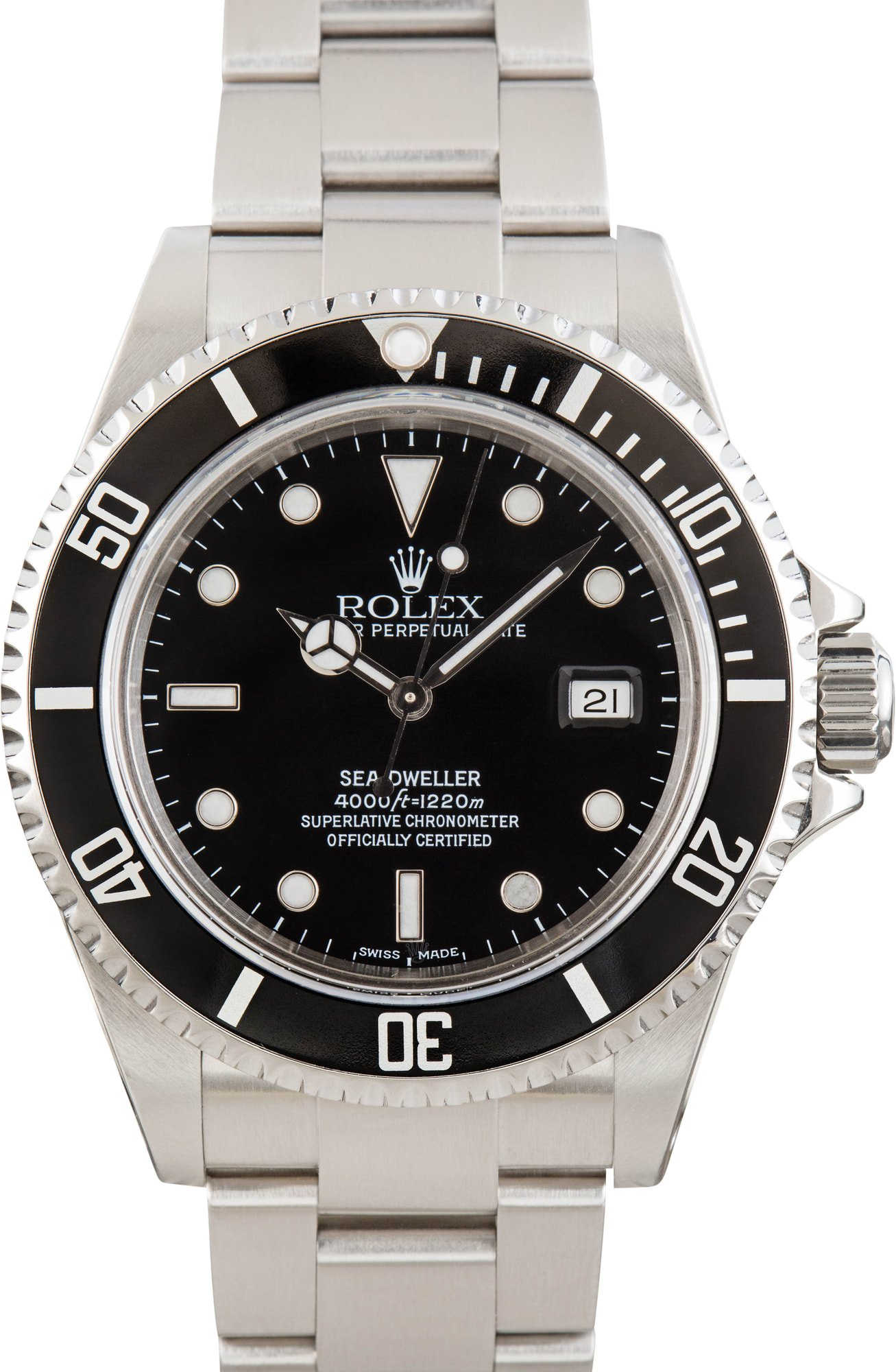 Mens Rolex Sea-Dweller Black 16600