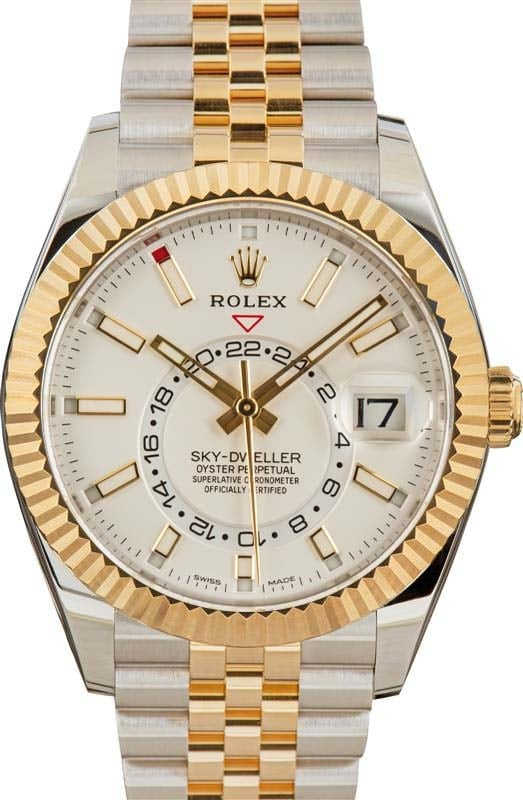 Pre-Owned Rolex Sky-Dweller Ref 326933 White Dial