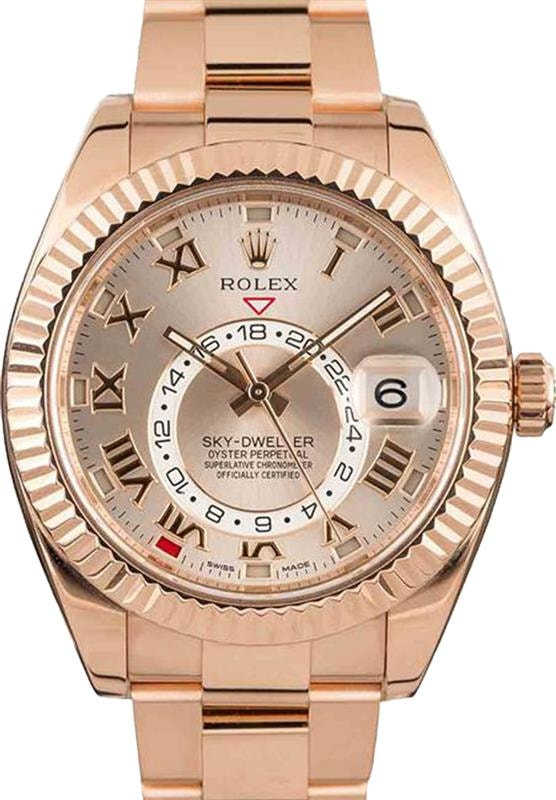 Rolex Sky-Dweller 326935 18k Everose Gold