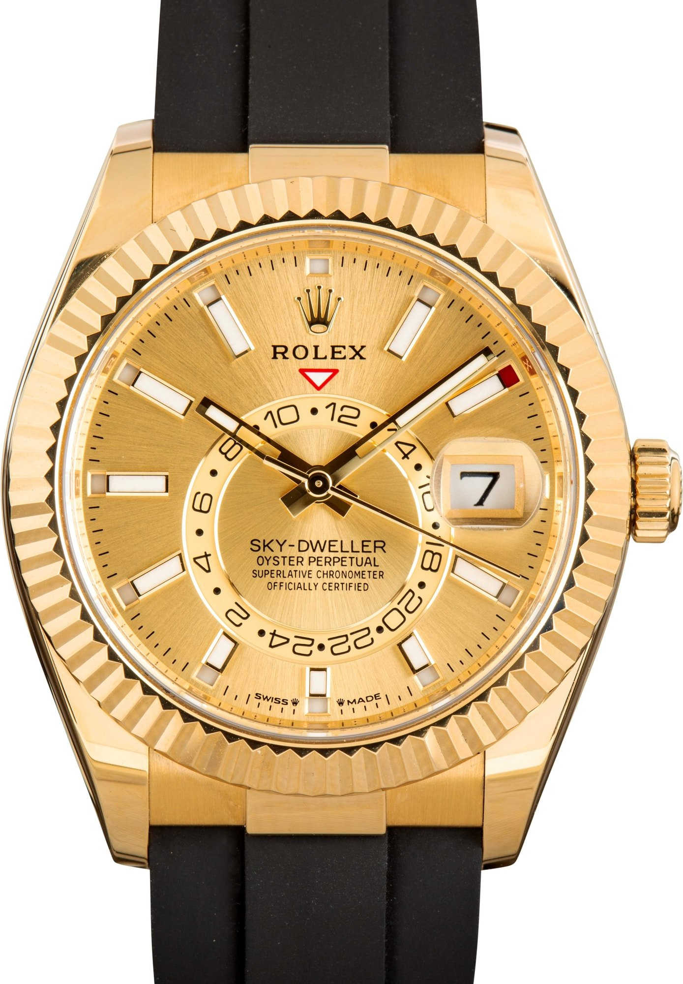 Rolex Sky-Dweller Ref 336238 Champagne Dial