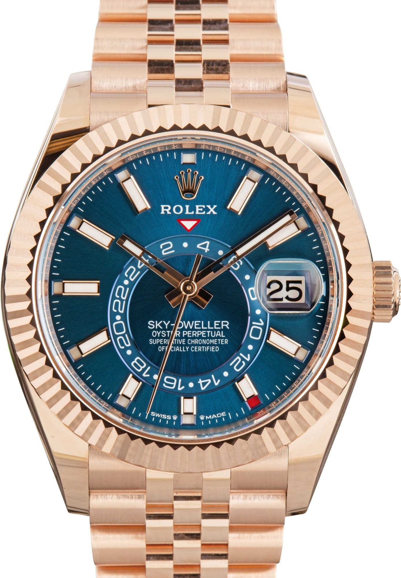 Rolex Sky-Dweller Ref 336935 Blue Green Dial