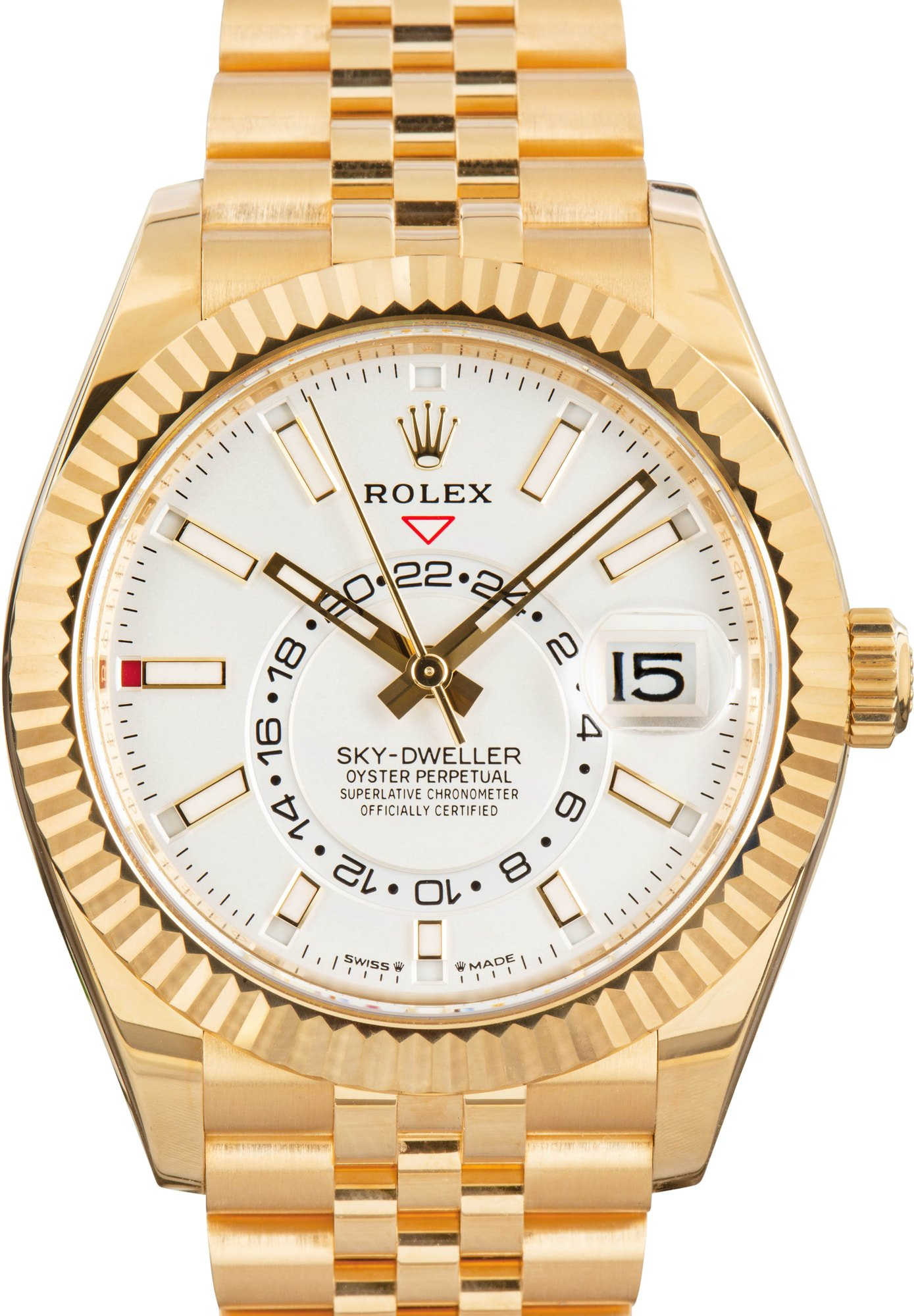 Rolex Sky-Dweller Ref 336938 White Dial
