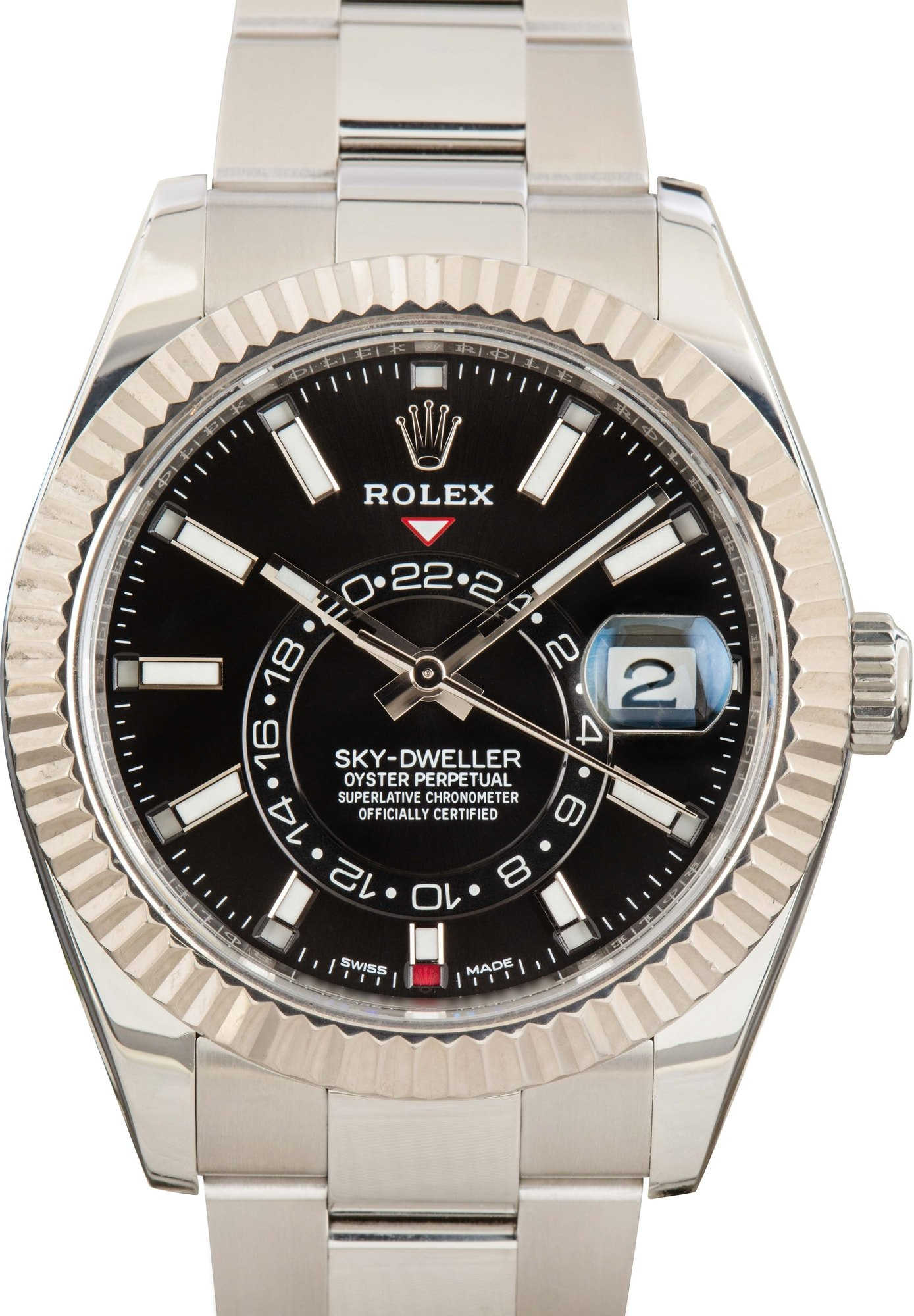 Rolex Sky-Dweller Ref 326934 Black Dial