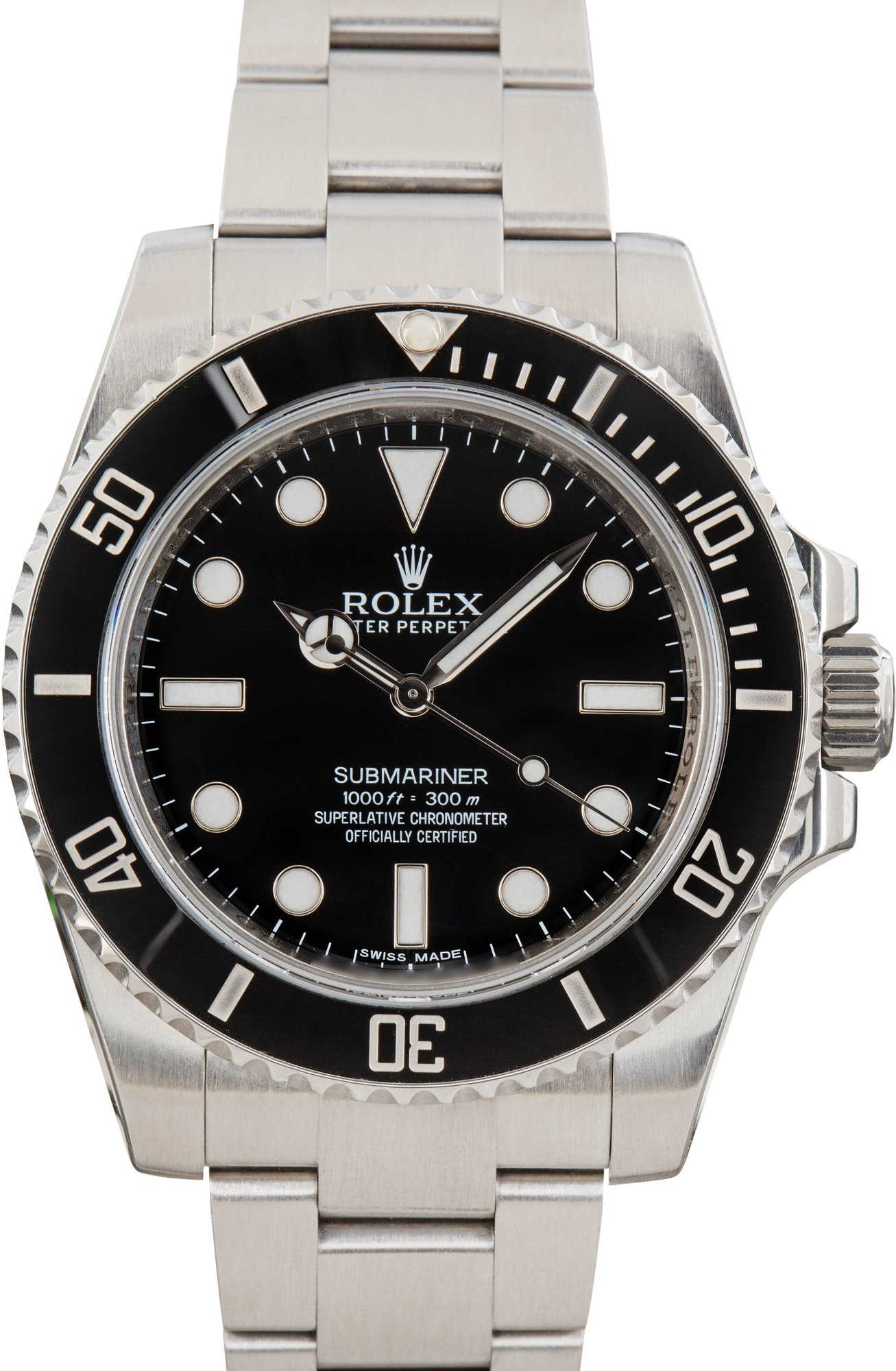 Rolex Submariner No Date 114060 Stainless Steel