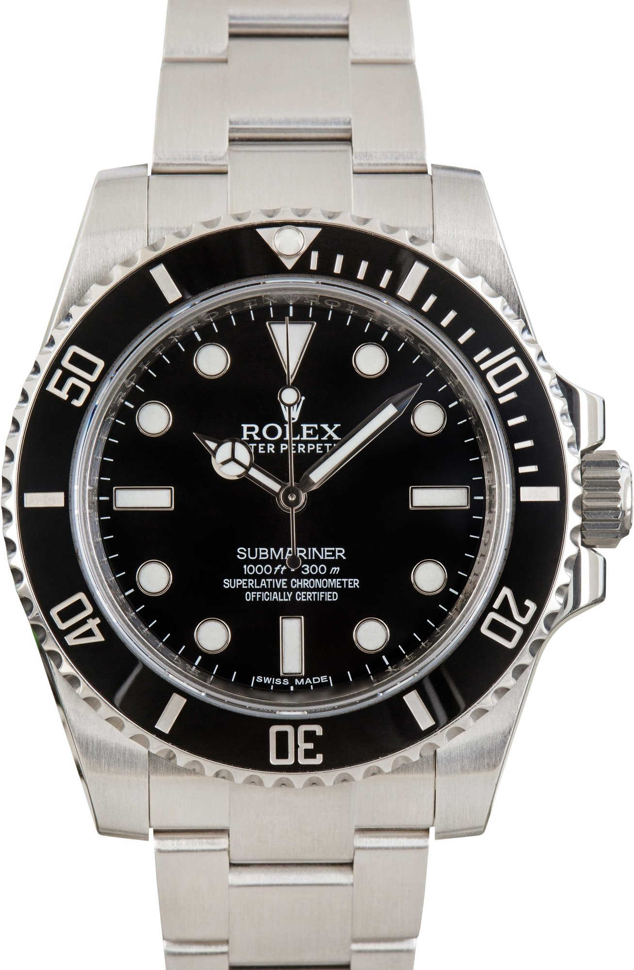 Rolex Submariner Ref 114060 Stainless Steel