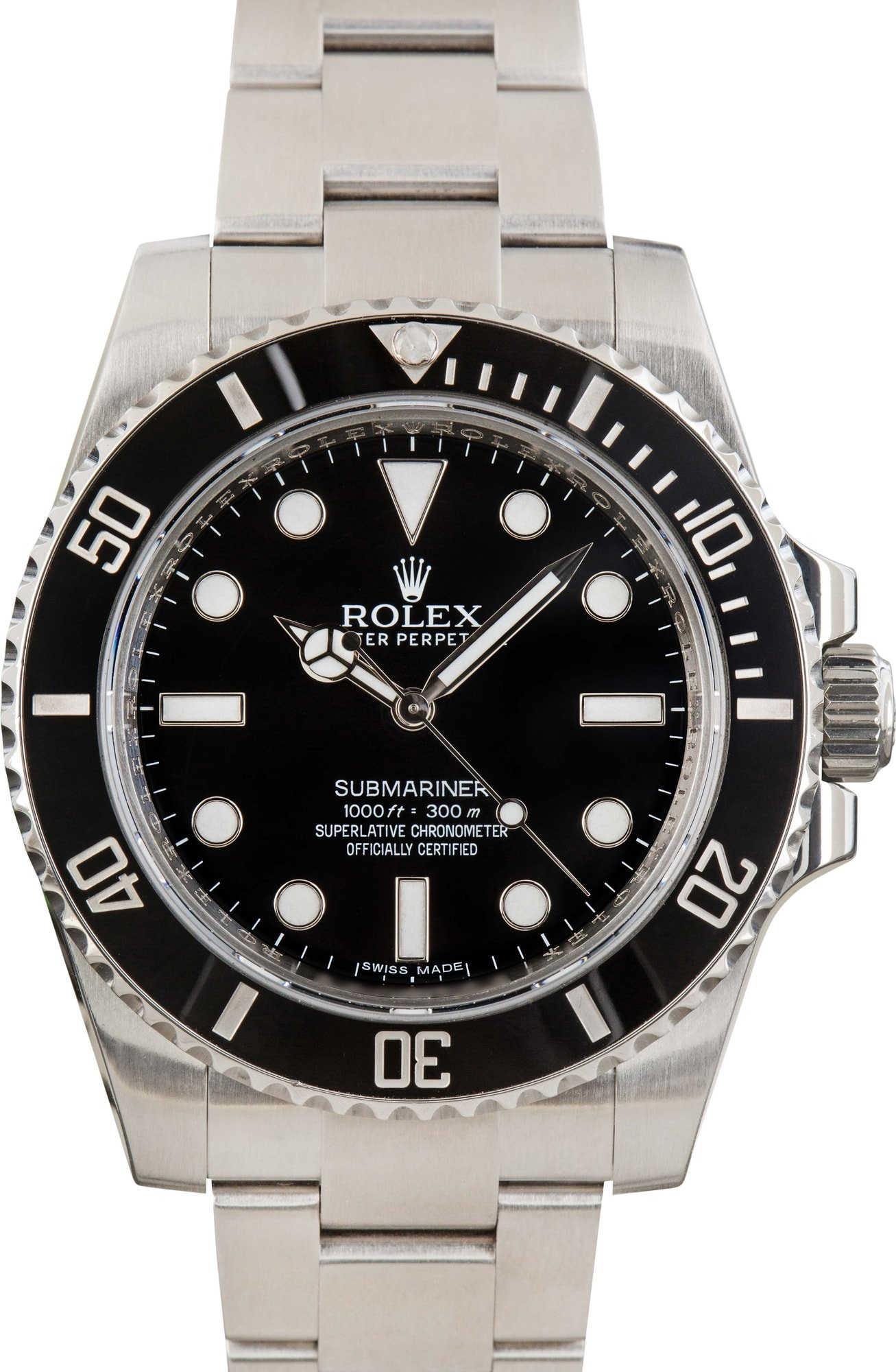 Rolex Submariner Ref 114060 Stainless Steel Oyster