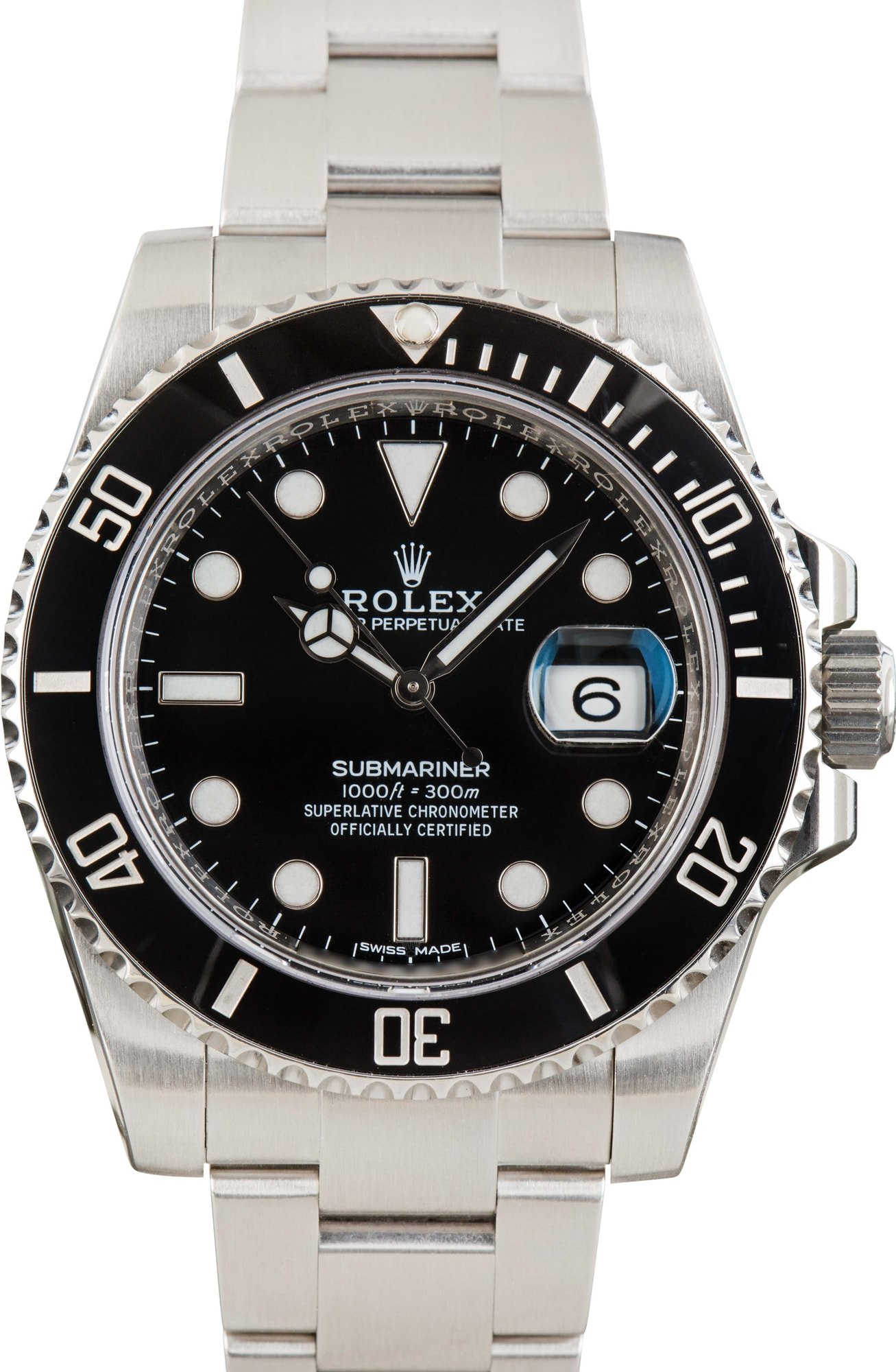 Rolex Submariner Ref 116610 Black Dial