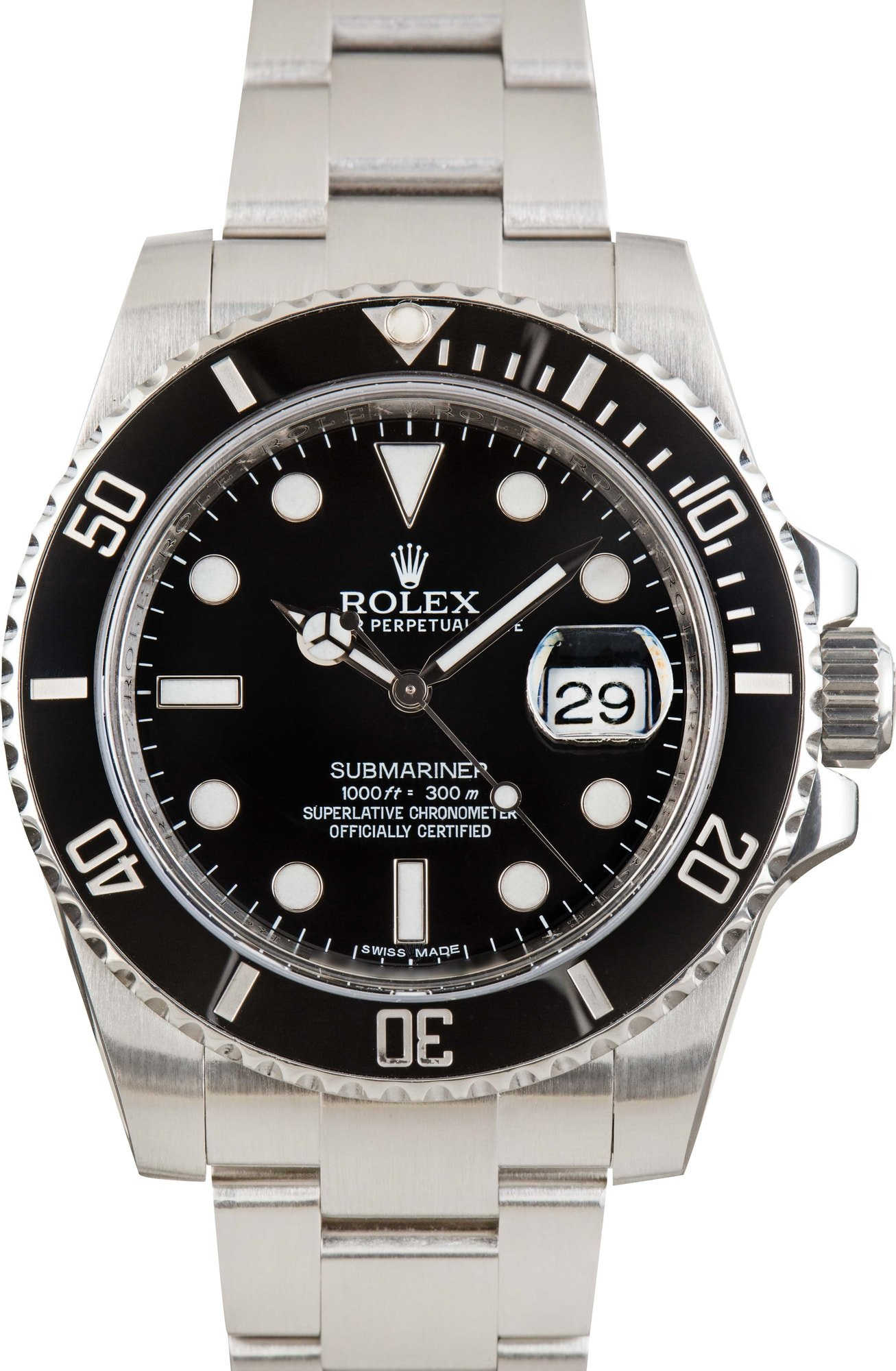 Used Rolex Submariner Ref 116610 Black