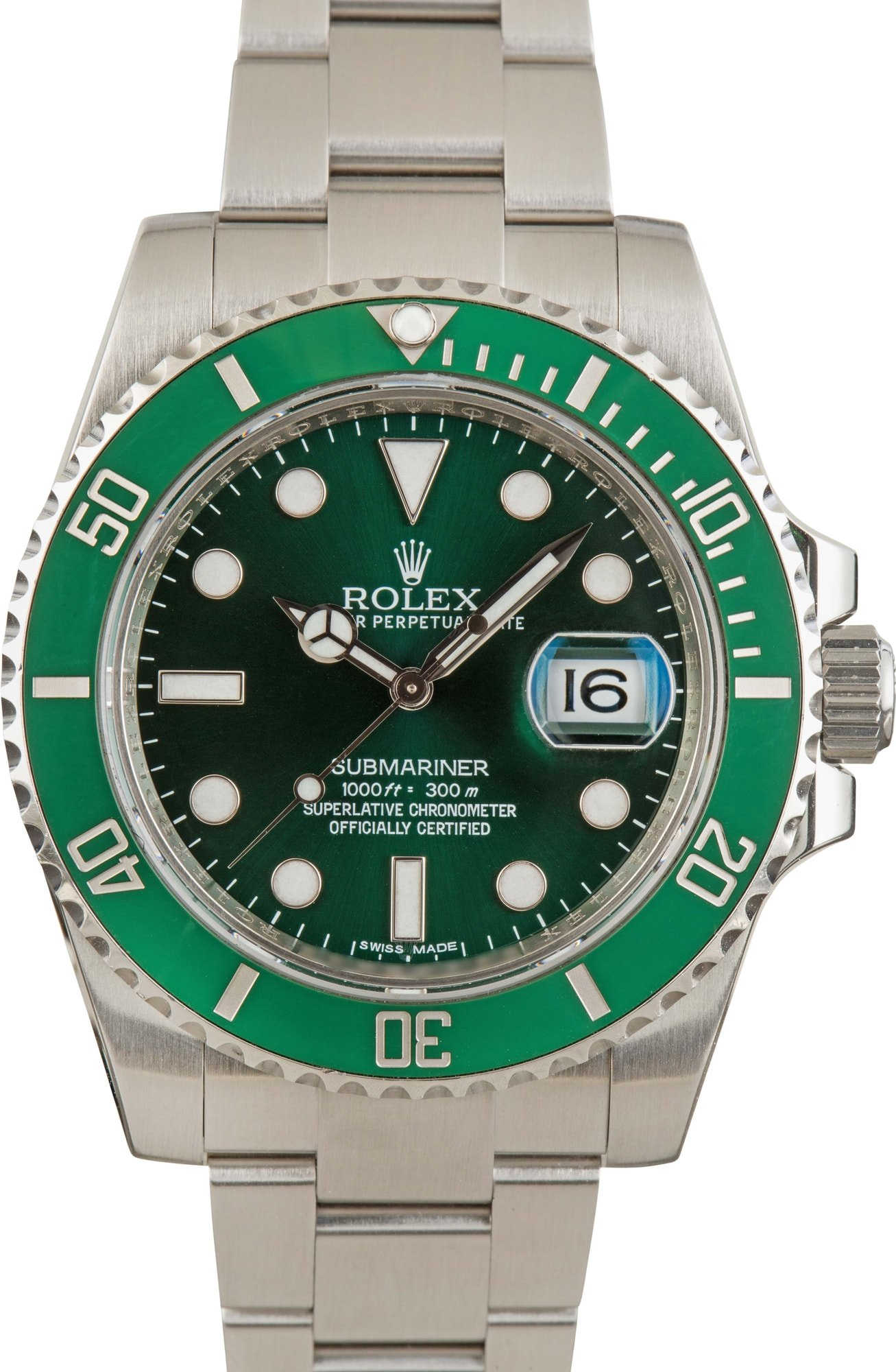 Rolex Hulk Submariner 116610V