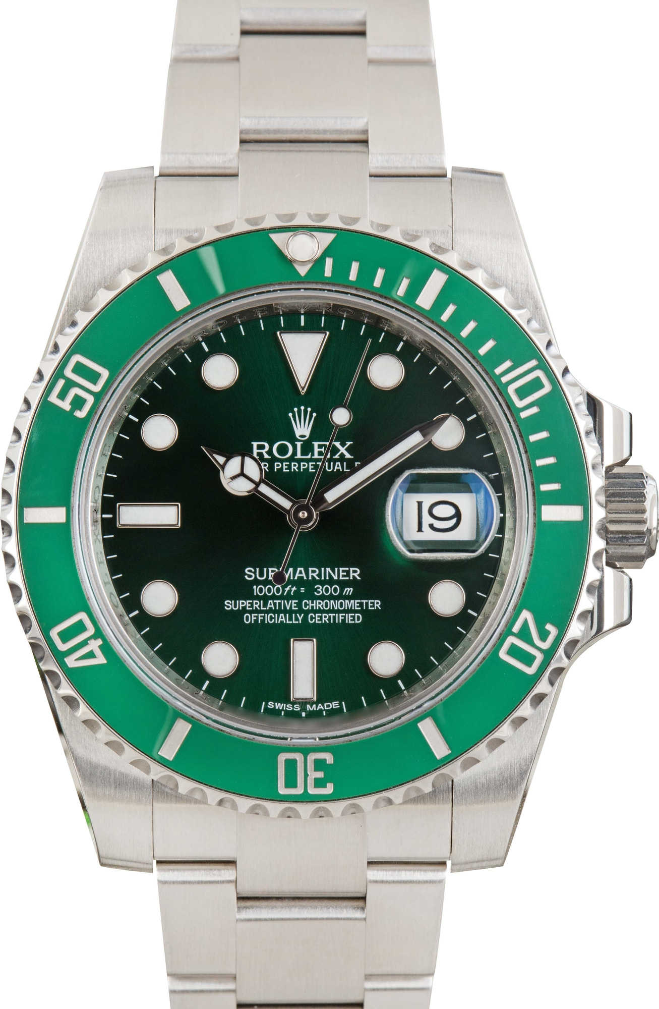 Rolex Submariner 116610LV Green Dial