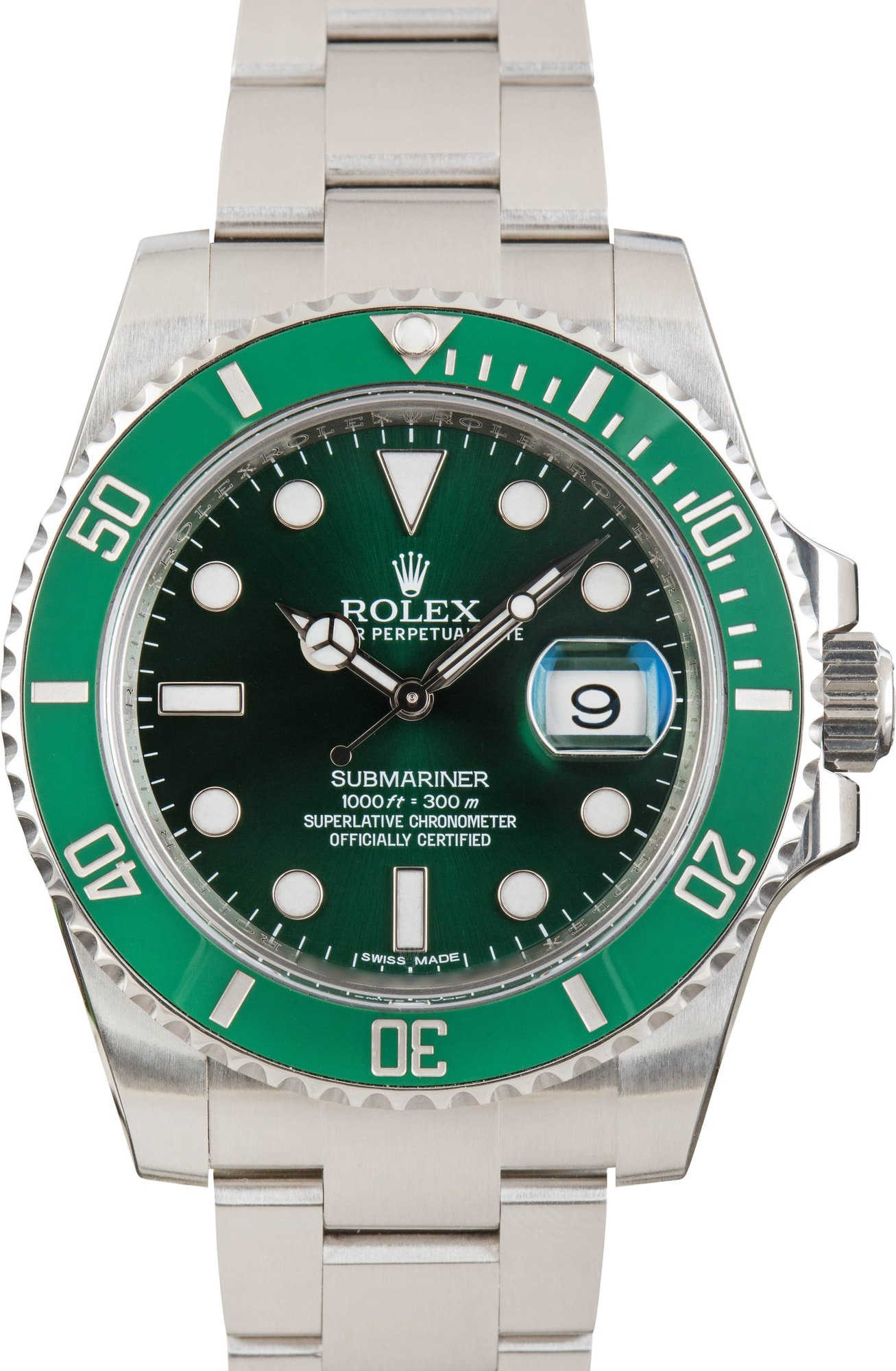Rolex Submariner Green Hulk 116610LV