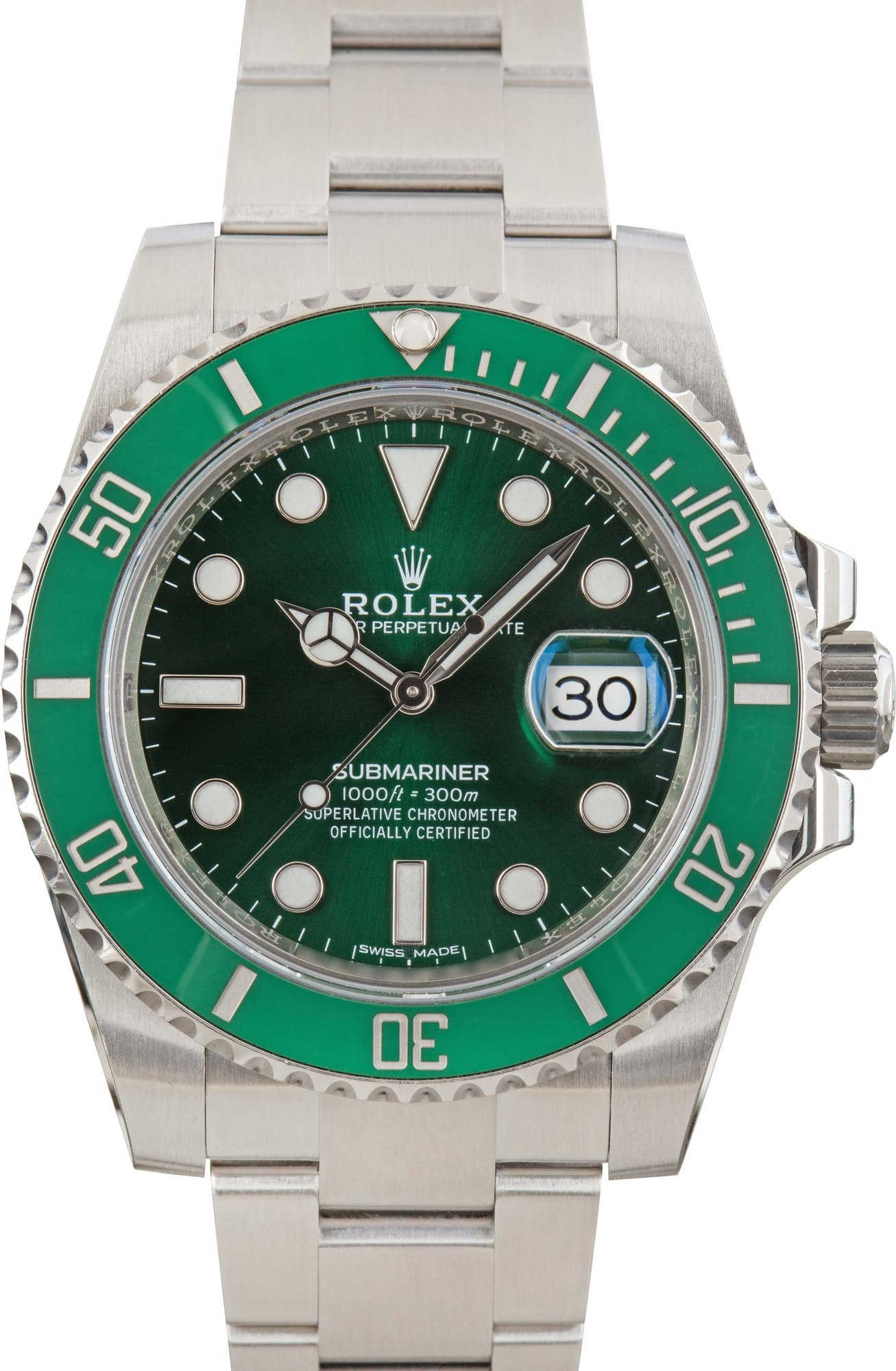 Rolex Submariner 116610LV Green Hulk