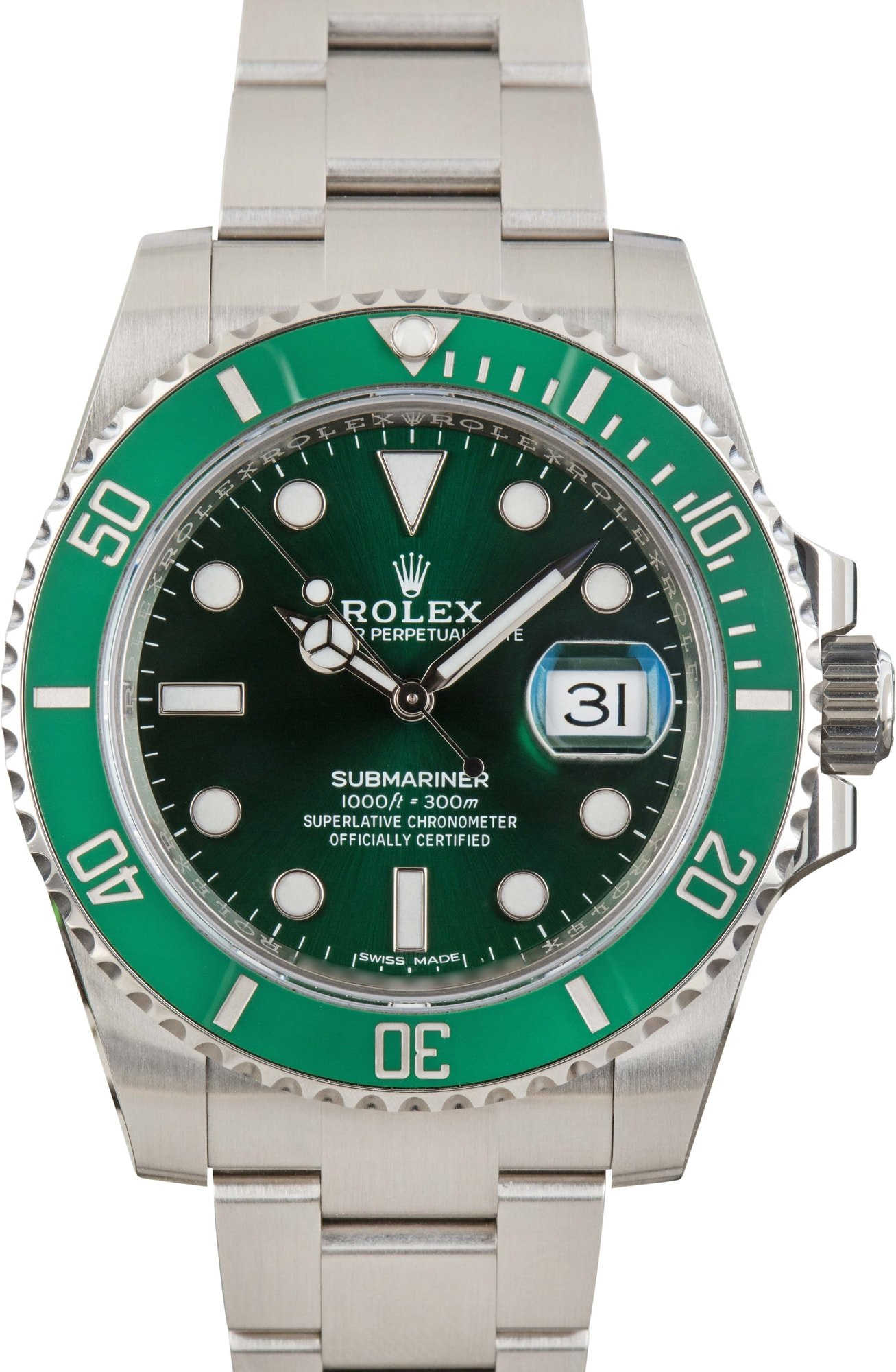 Green Rolex Submariner - BobsWatches.com