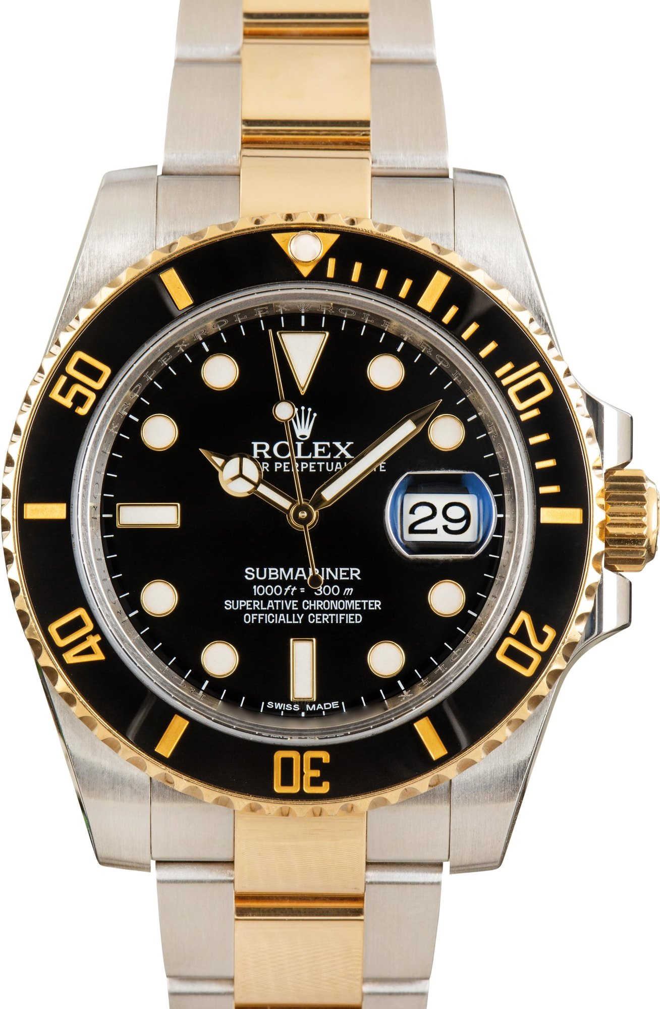 Rolex Submariner 116613 Black Dial
