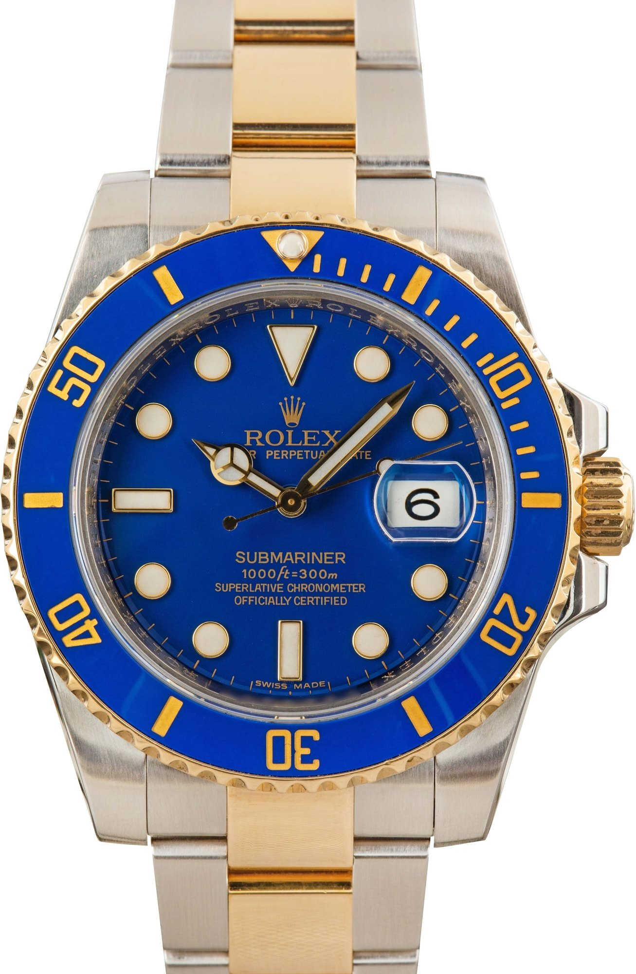 Rolex Submariner 116613 Blue Dial