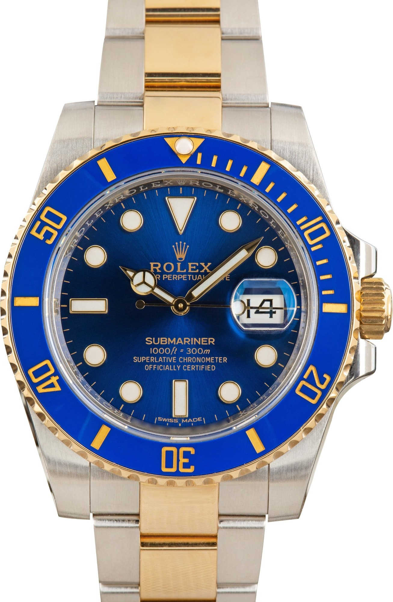 Rolex Submariner 116613 Sunburst Dial