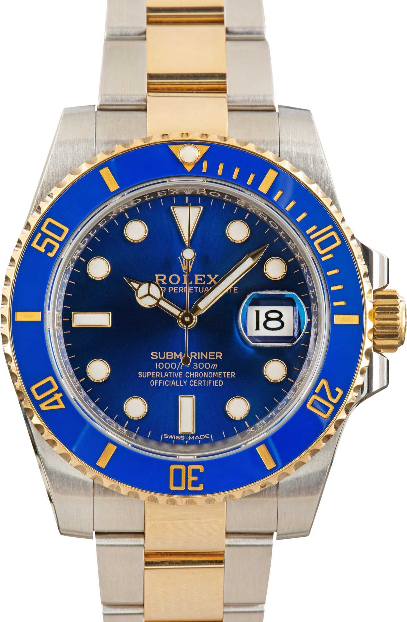 Rolex Submariner Ref 116613 Blue