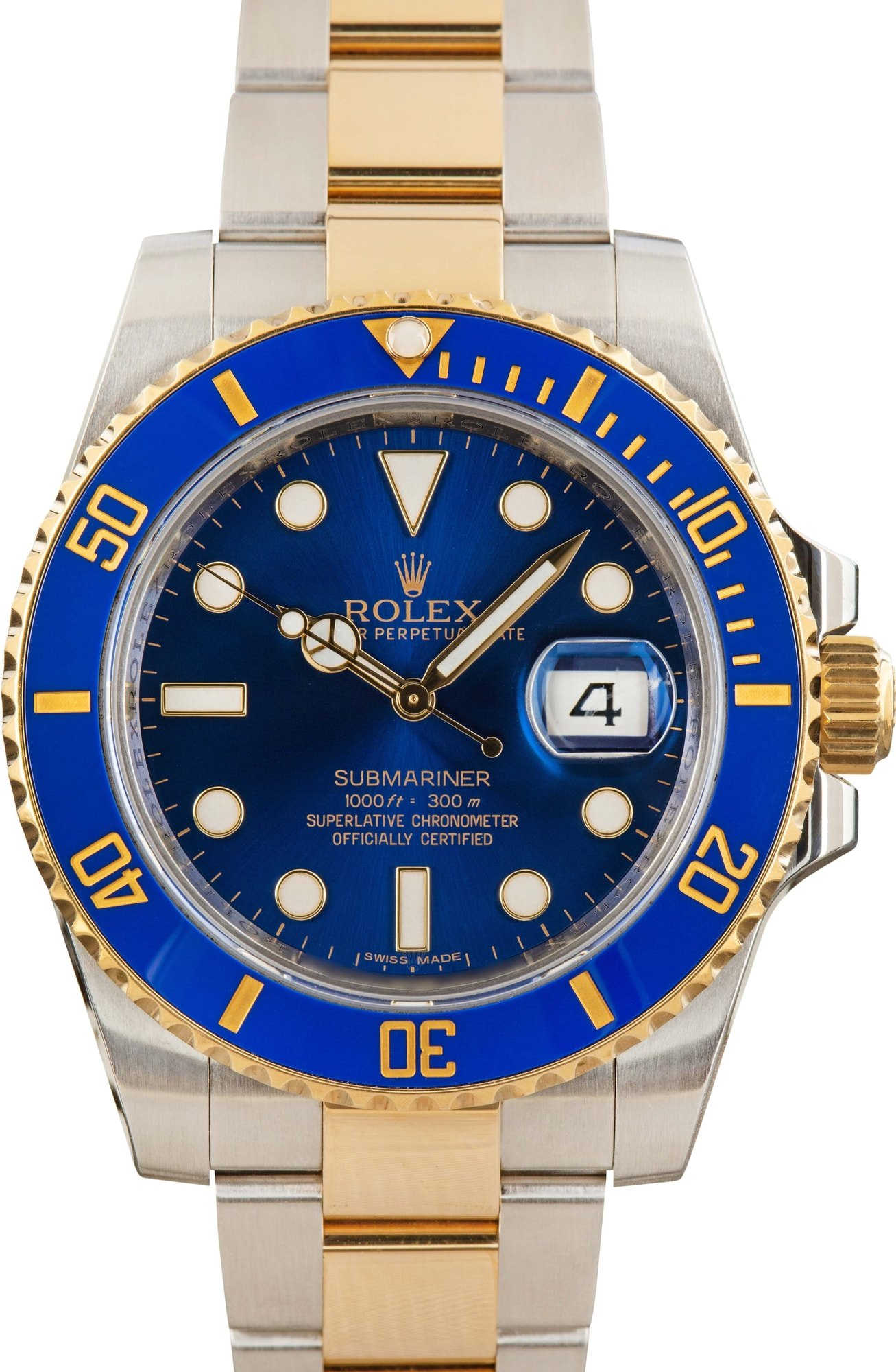 Rolex Ceramic Submariner 116613 Blue Dial