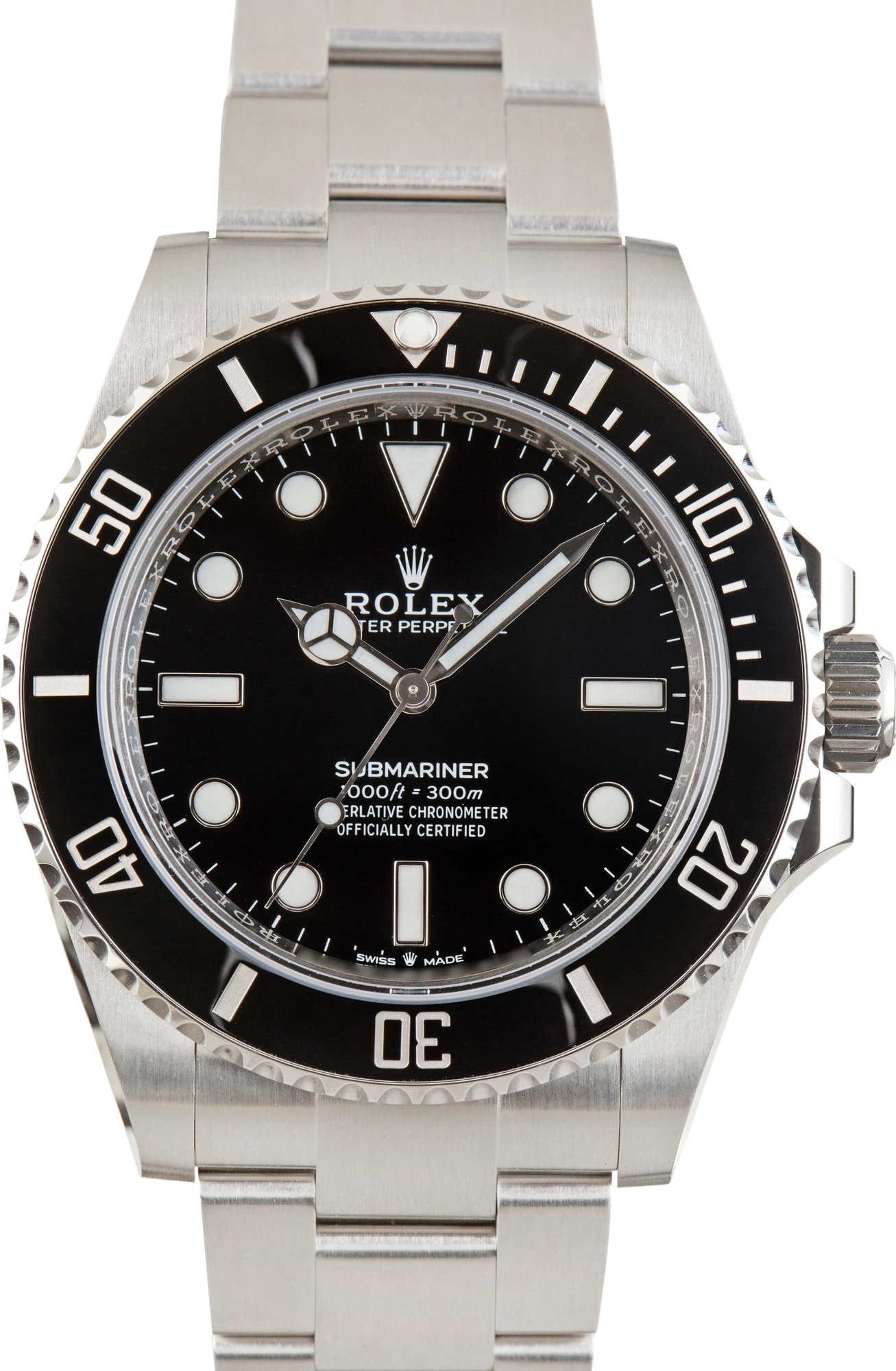 Used Rolex Submariner Black Dial 124060