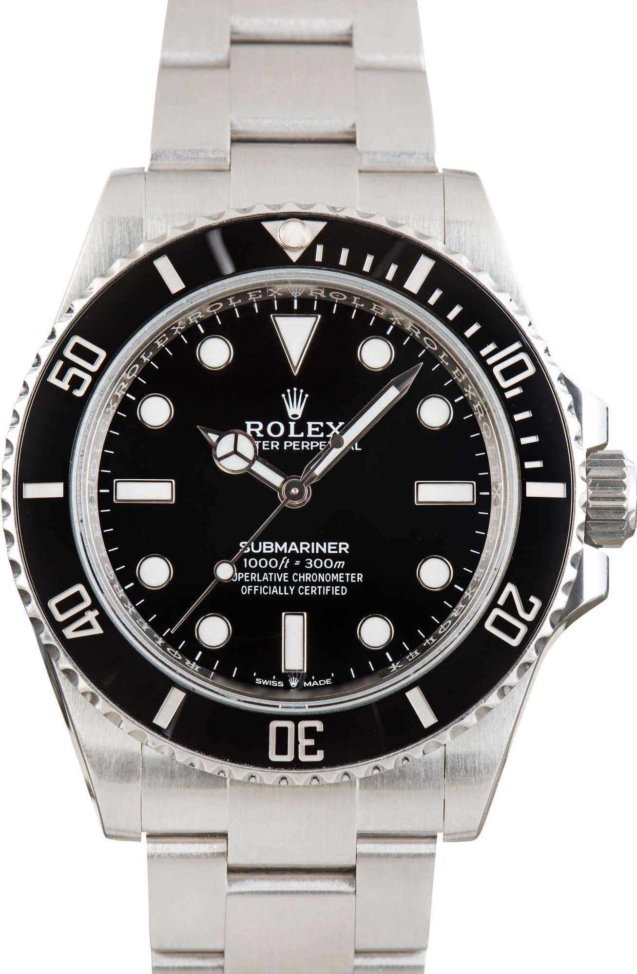 Used Rolex Black Dial Submariner 124060