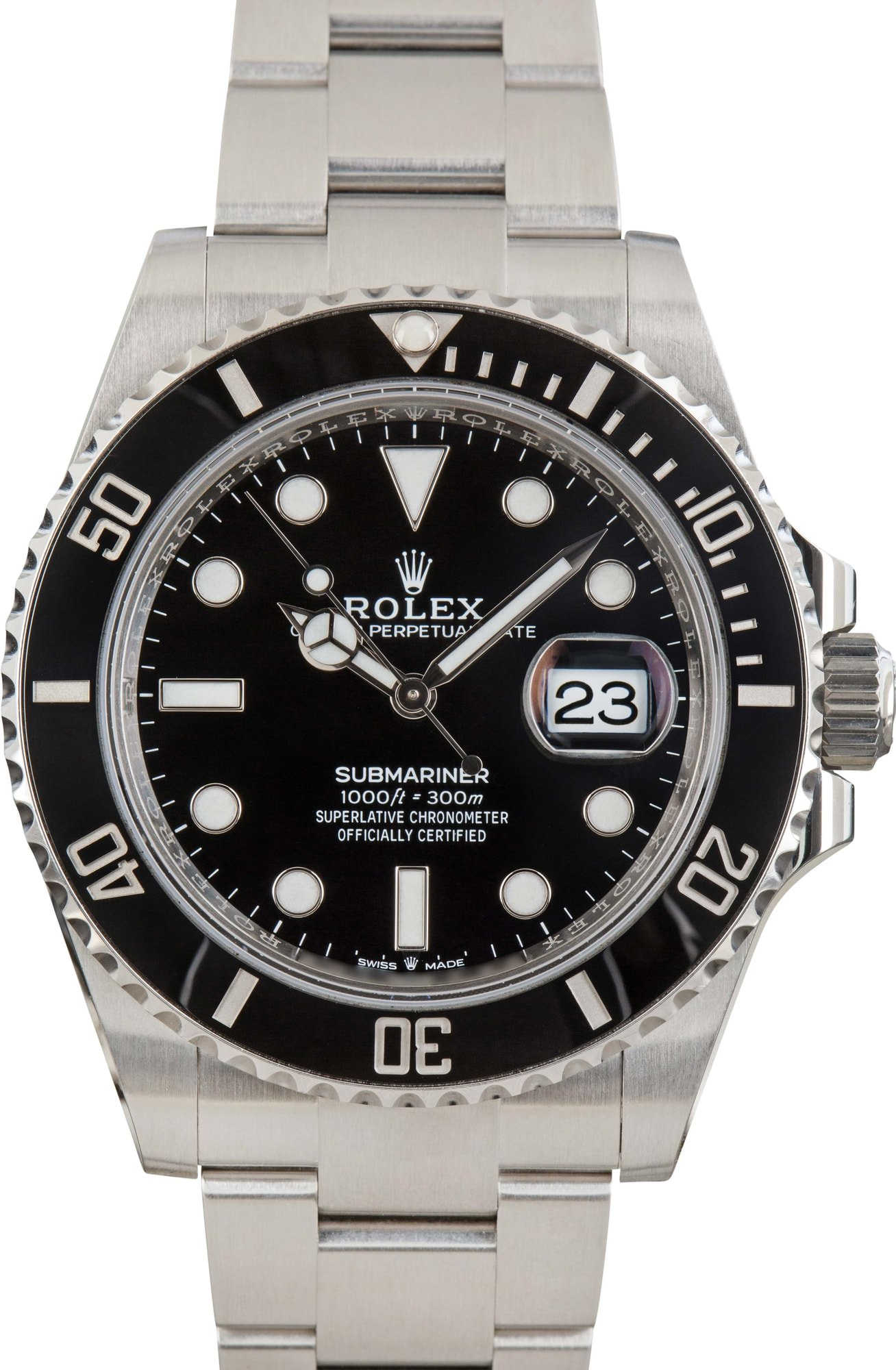 ROLEX サブマリーナ black Rolex Submariner Black - BobsWatches.com