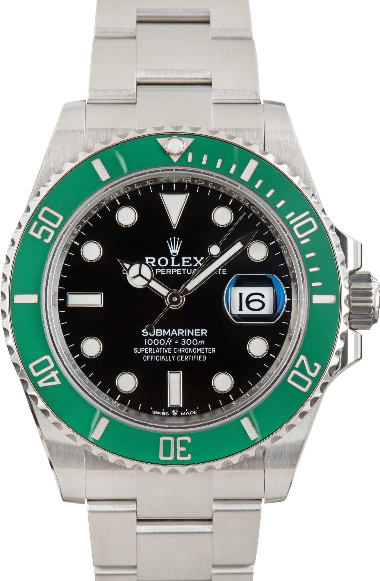 Rolex Submariner ref 126610 Green Starbucks